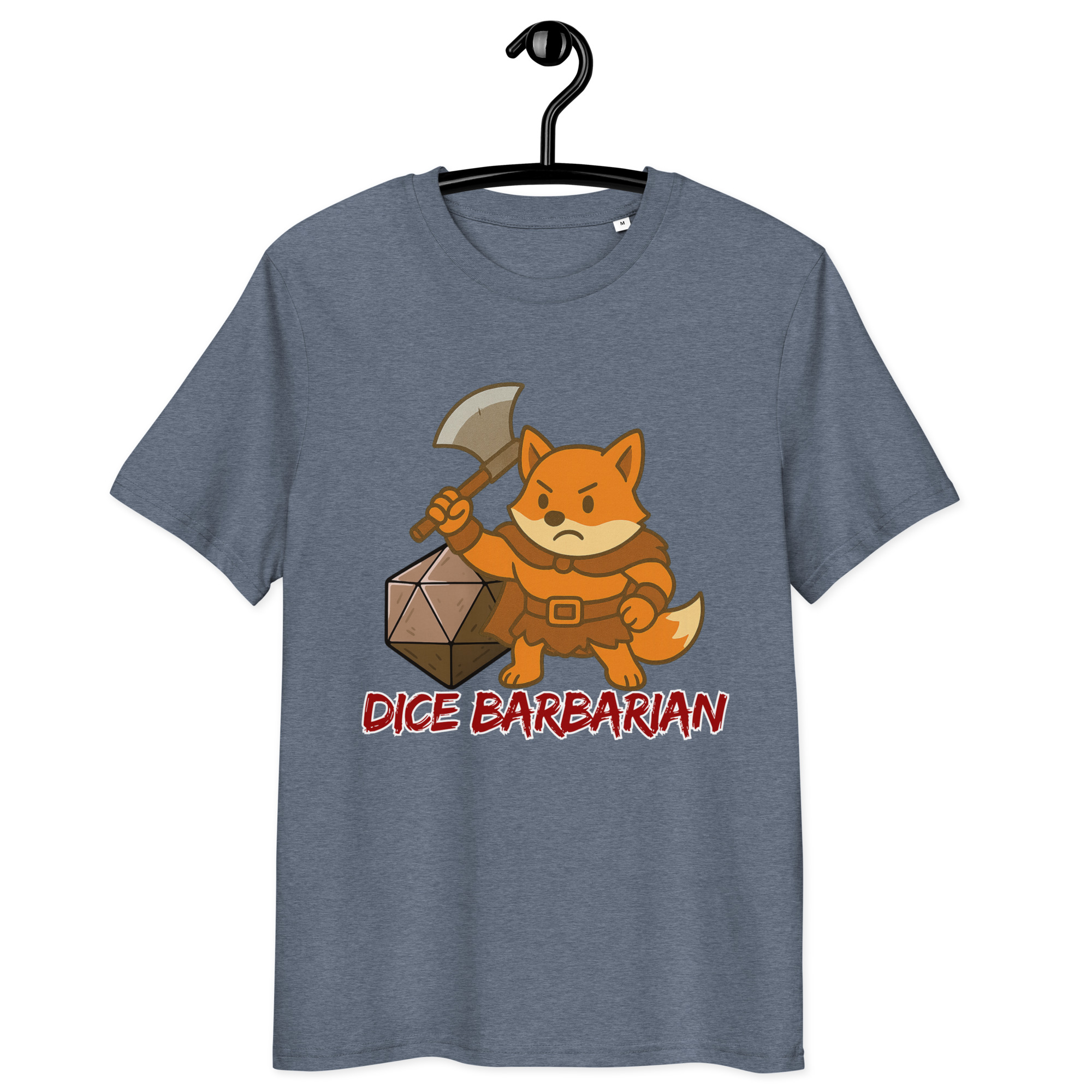 Dice Barbarian - DTF-Unisex-Bio-Baumwoll-T-Shirt – Bild 18