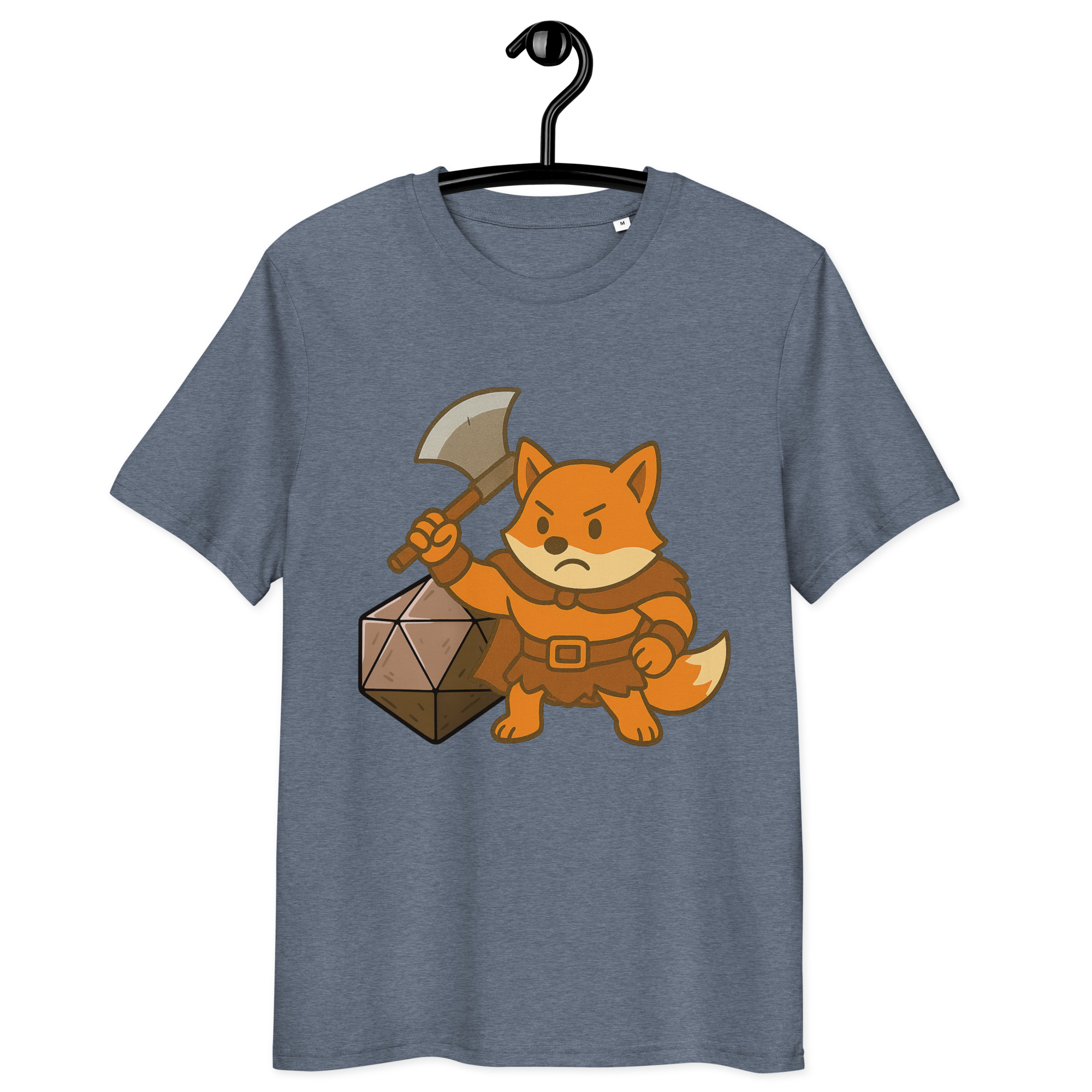 Dicefox Barbarian - DTF-Unisex-Bio-Baumwoll-T-Shirt – Bild 18