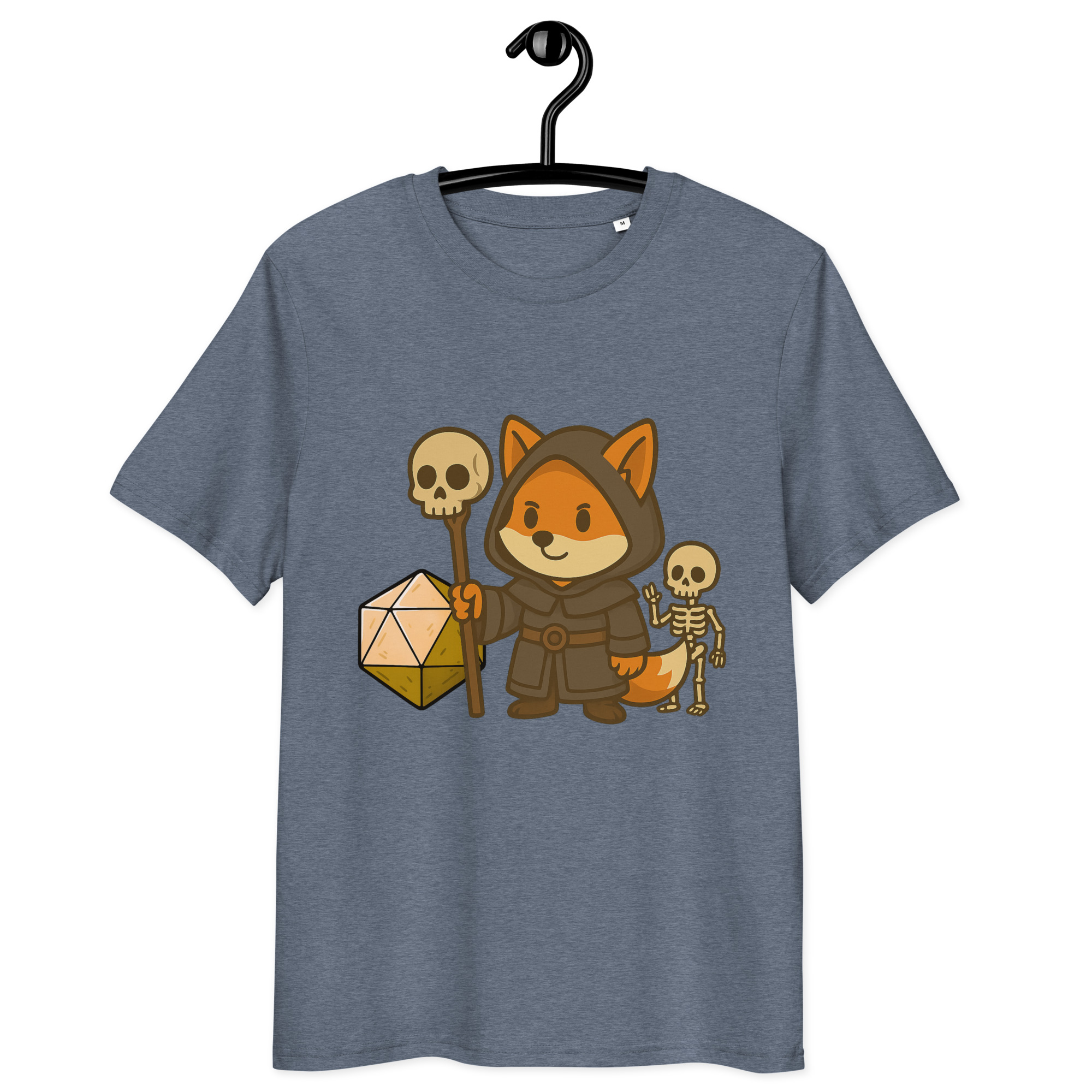 Dicefox Necromancer - DTF-Unisex-Bio-Baumwoll-T-Shirt – Bild 17