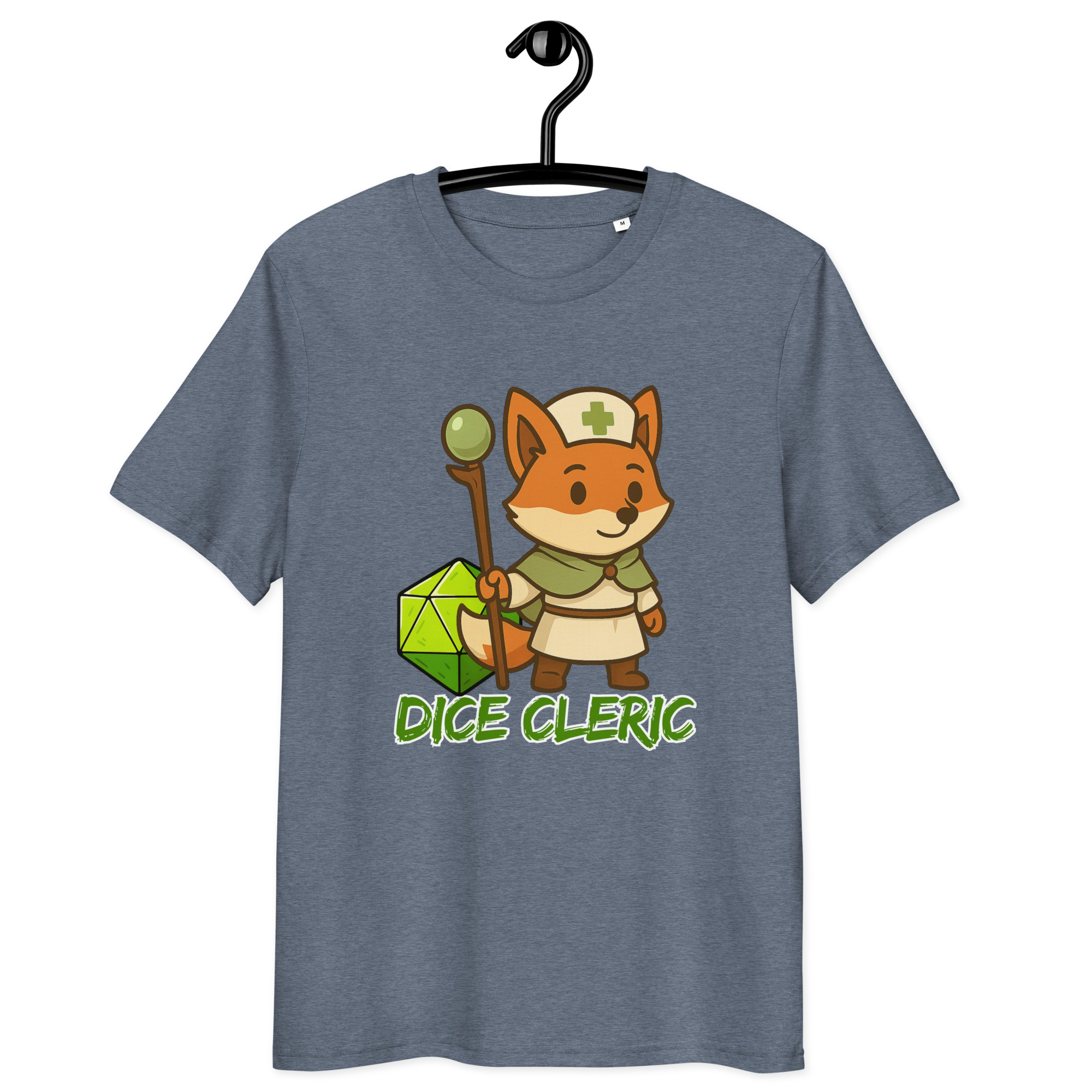Dice Cleric - DTF-Unisex-Bio-Baumwoll-T-Shirt – Bild 18