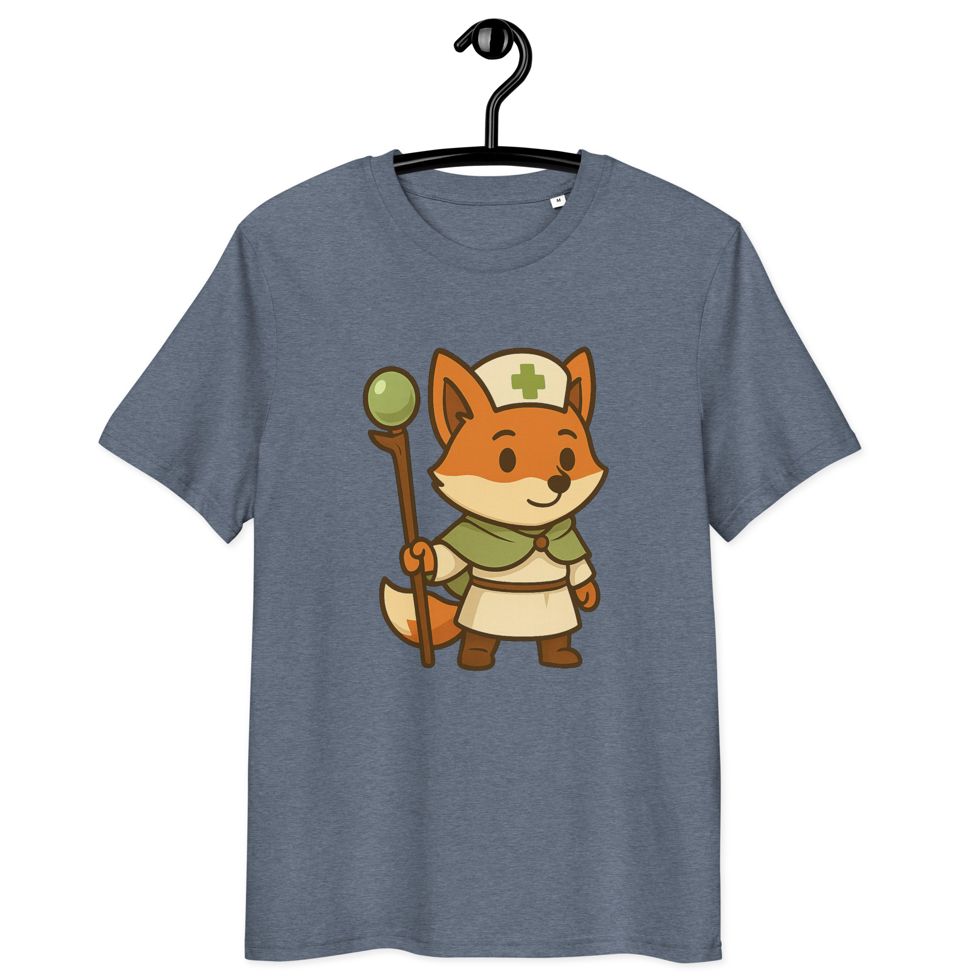 Fox Cleric - DTF-Unisex-Bio-Baumwoll-T-Shirt – Bild 17