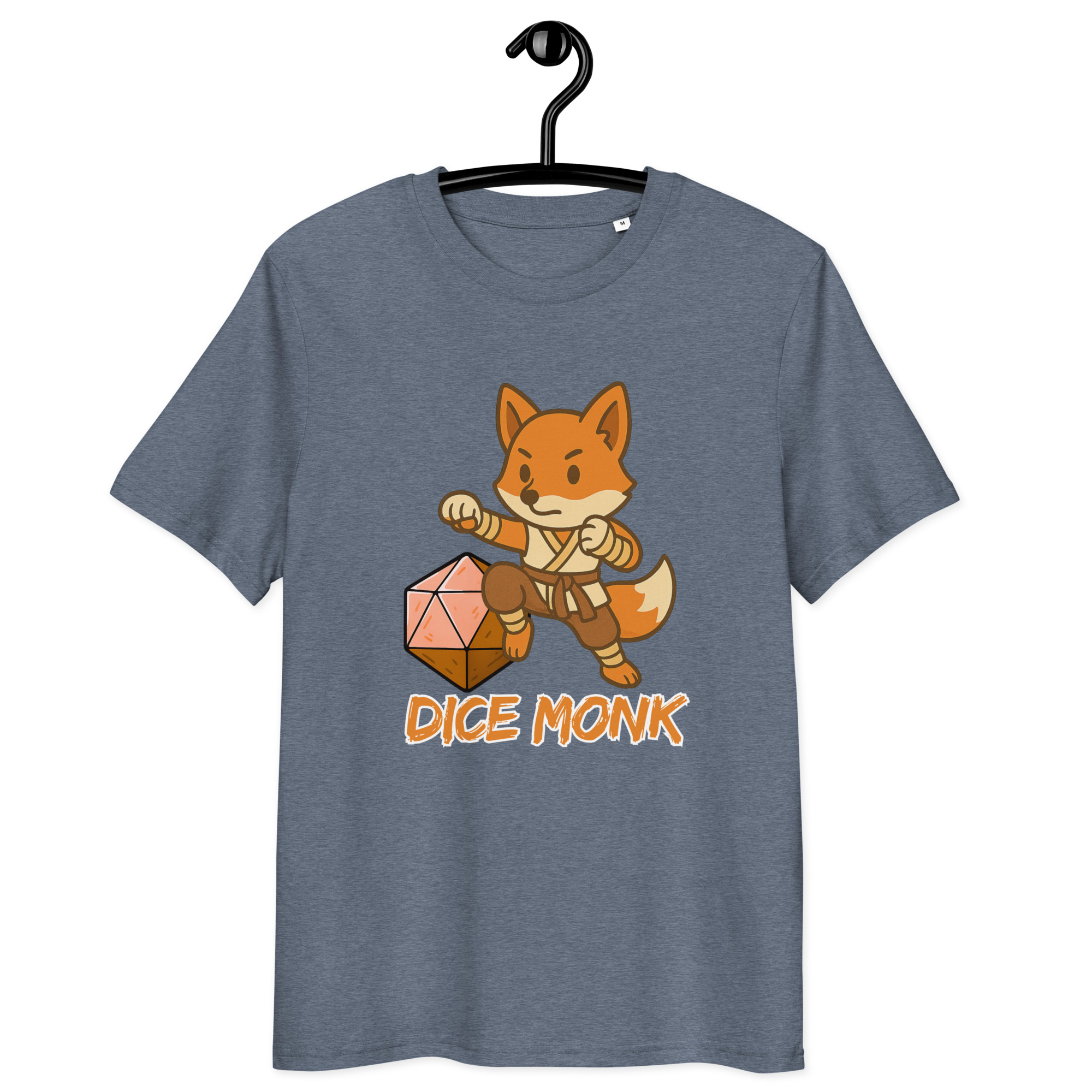 Dice Monk - DTF-Unisex-Bio-Baumwoll-T-Shirt – Bild 17