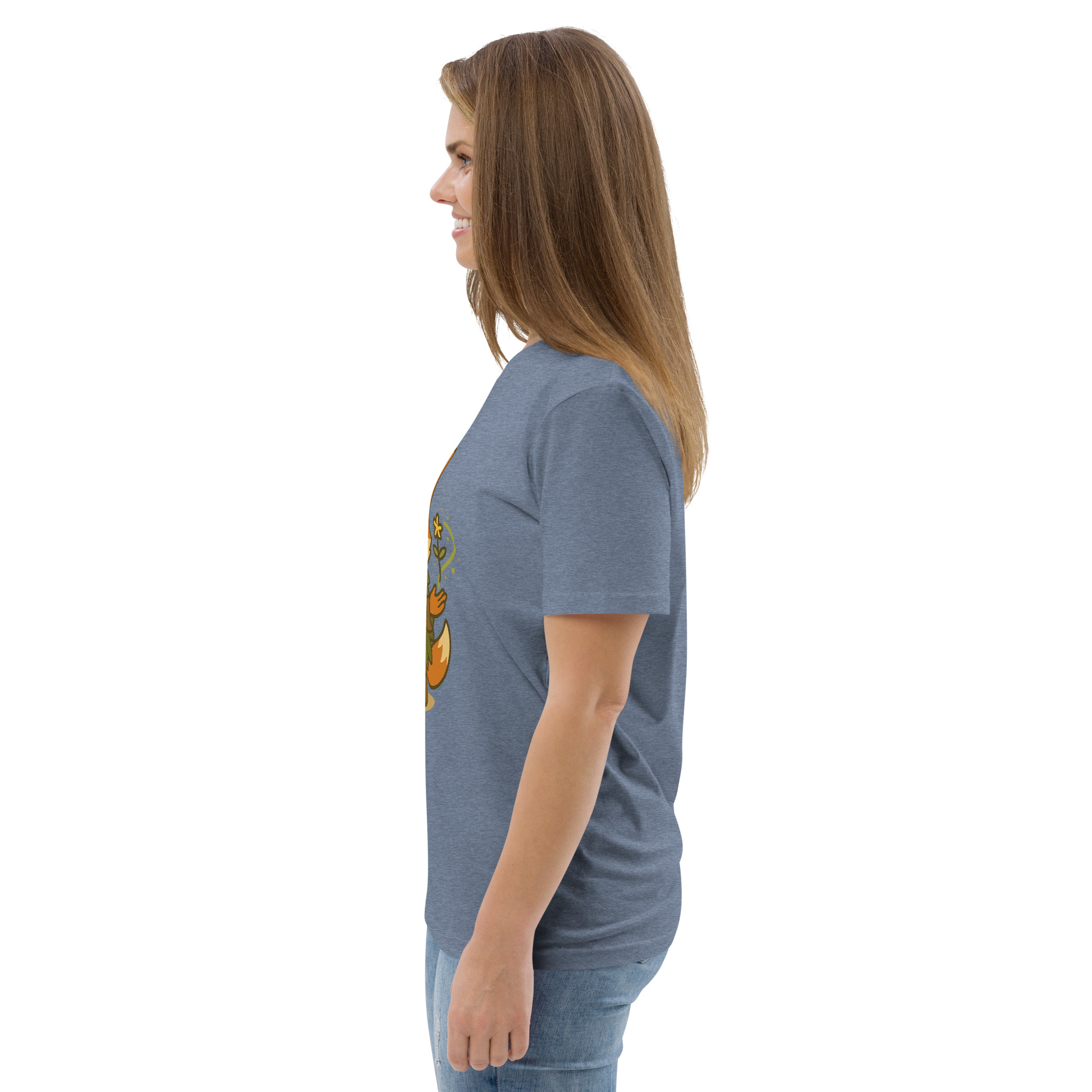 Fox Druid - DTF-Unisex-Bio-Baumwoll-T-Shirt – Bild 72