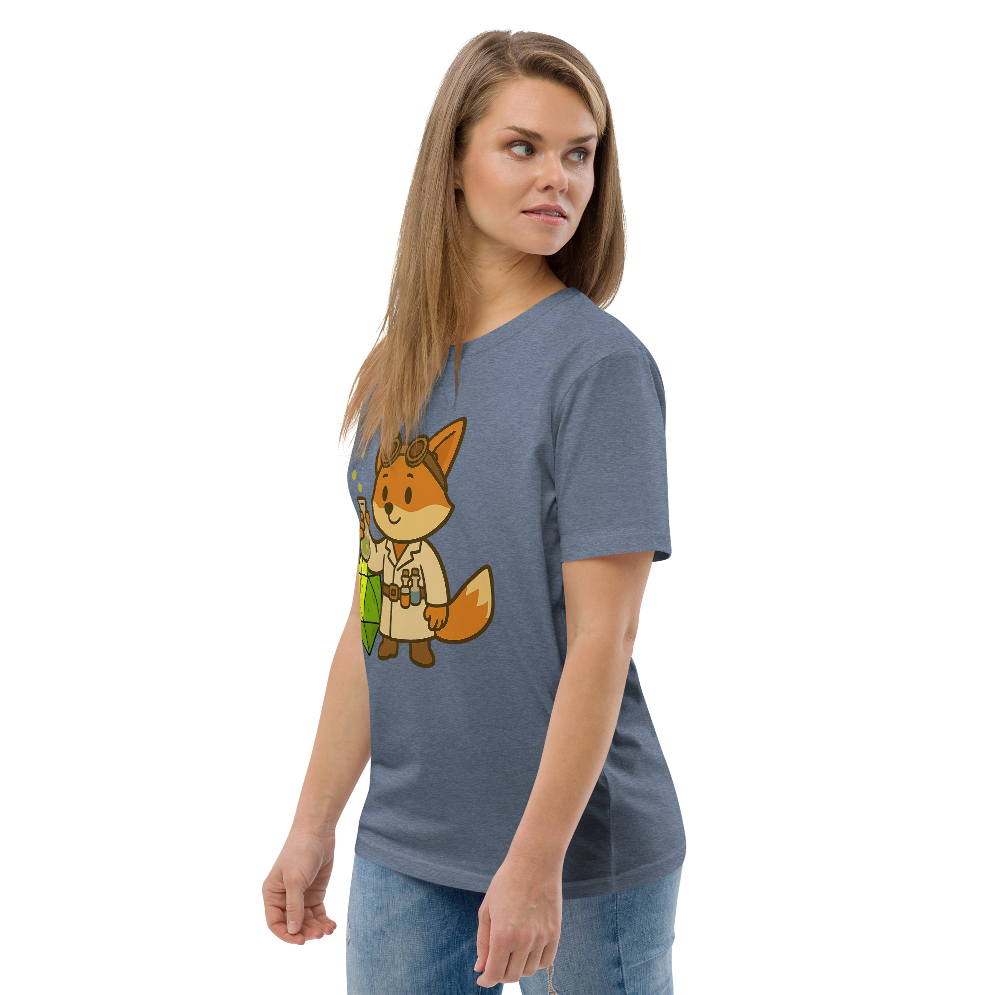 Dicefox Alchemist - DTF-Unisex-Bio-Baumwoll-T-Shirt – Bild 70