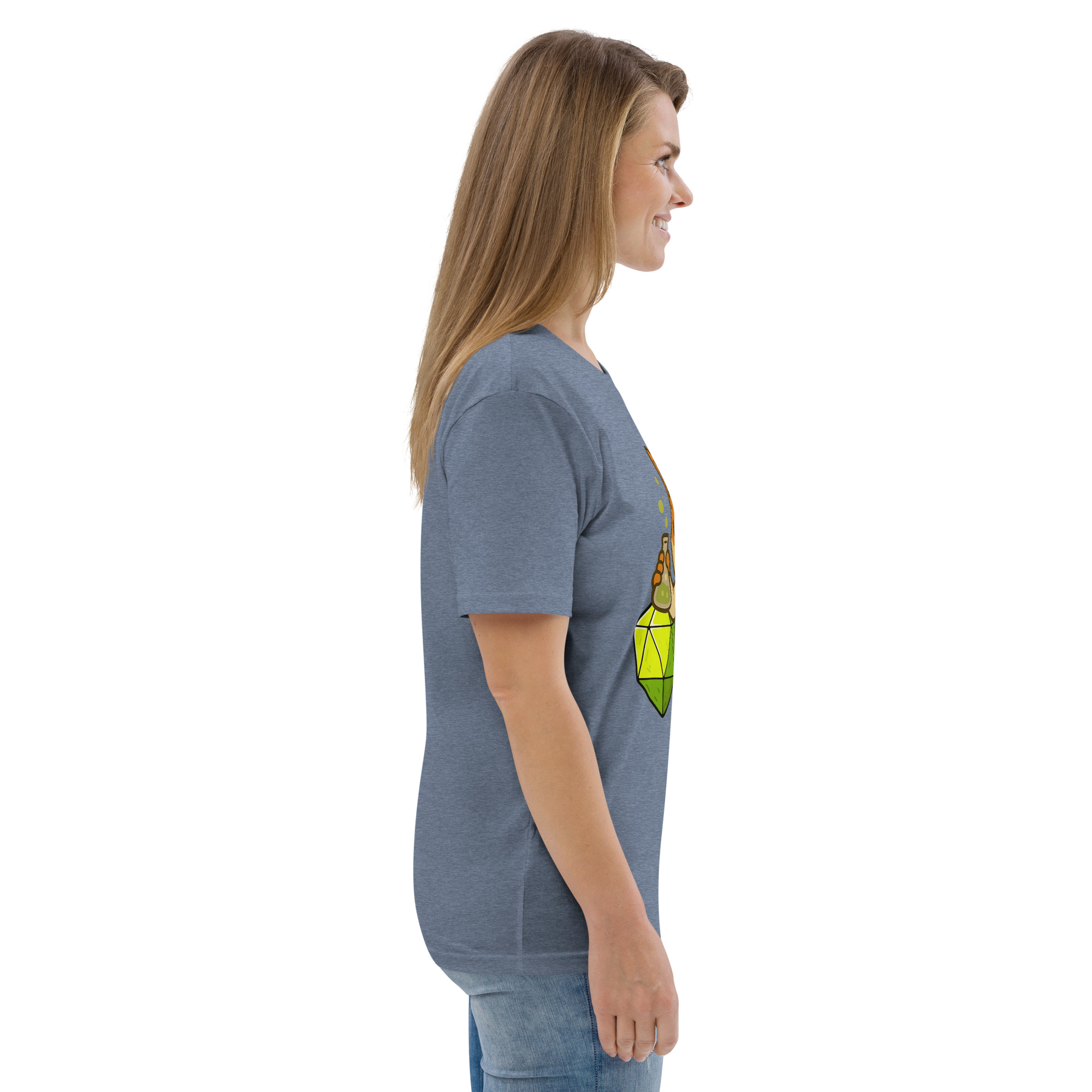 Dicefox Alchemist - DTF-Unisex-Bio-Baumwoll-T-Shirt – Bild 72