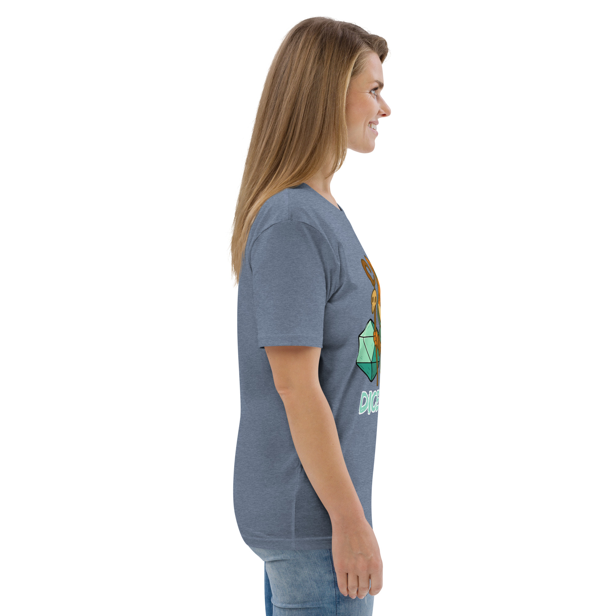 Dice Shaman - DTF-Unisex-Bio-Baumwoll-T-Shirt – Bild 72