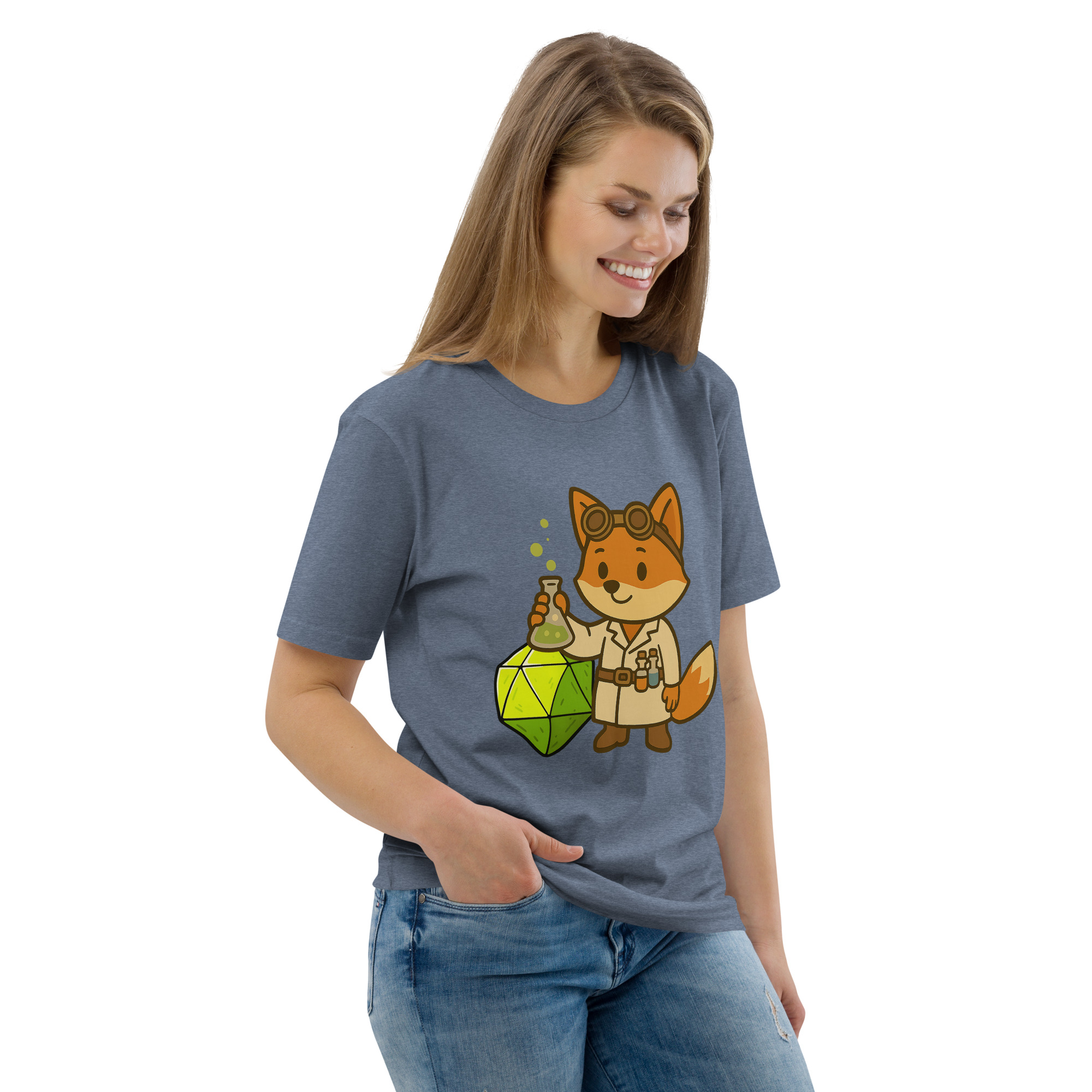 Dicefox Alchemist - DTF-Unisex-Bio-Baumwoll-T-Shirt – Bild 71