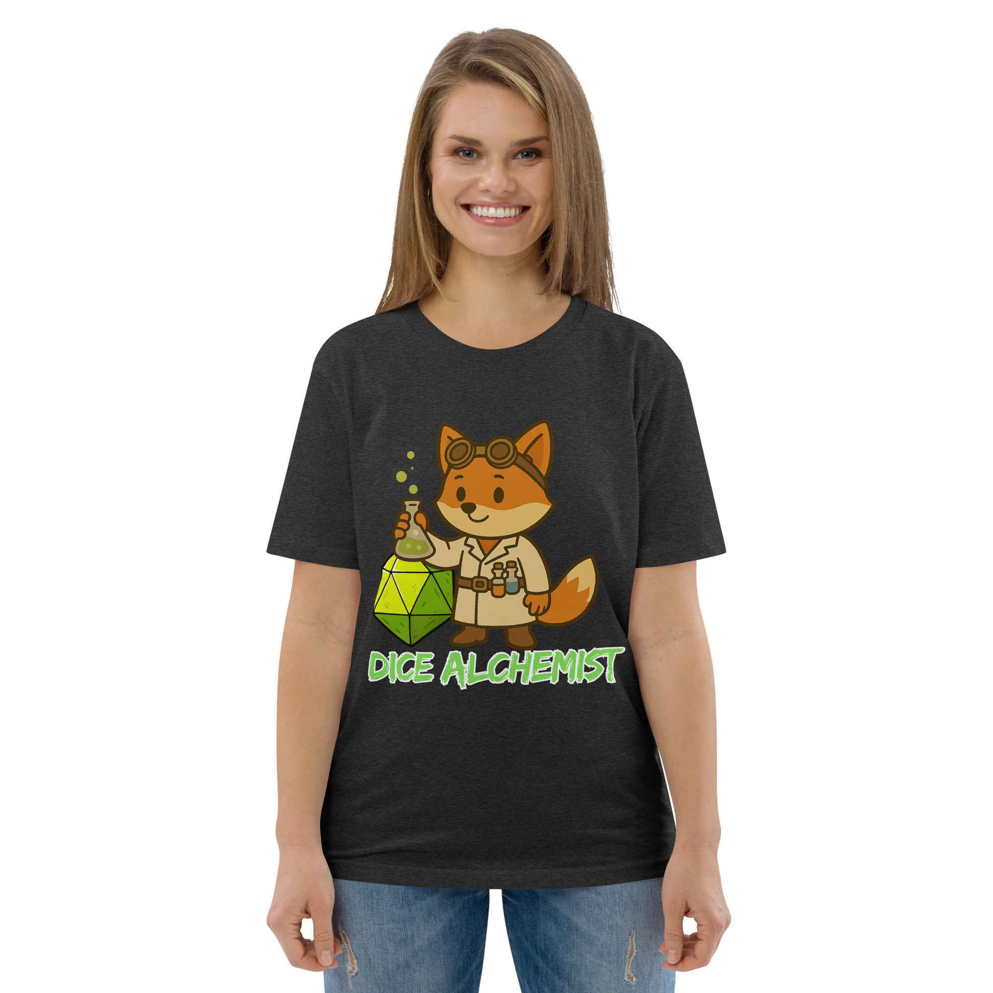 Dice Alchemist - DTF-Unisex-Bio-Baumwoll-T-Shirt – Bild 18