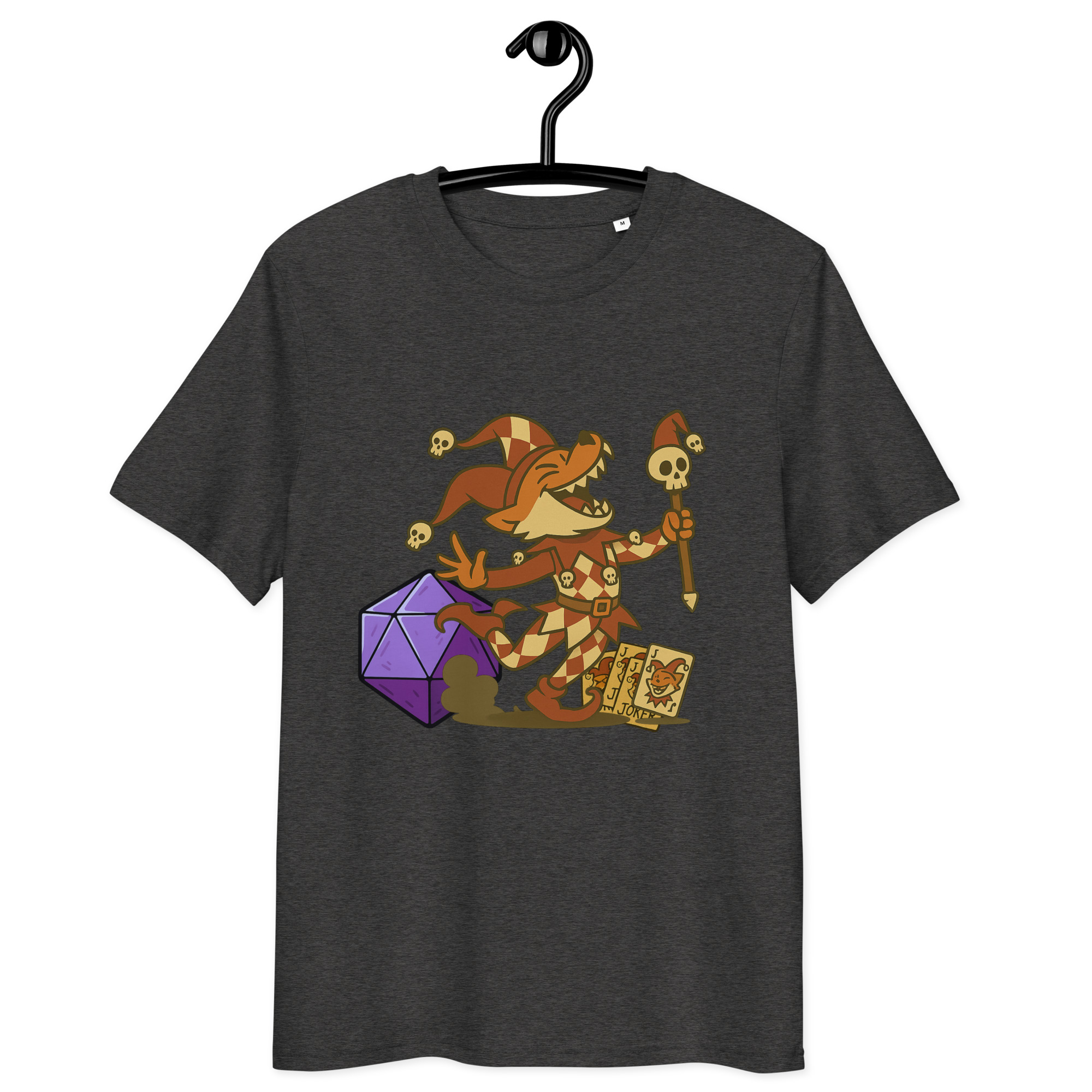 Dicefox Trickser - DTF-Unisex-Bio-Baumwoll-T-Shirt – Bild 6