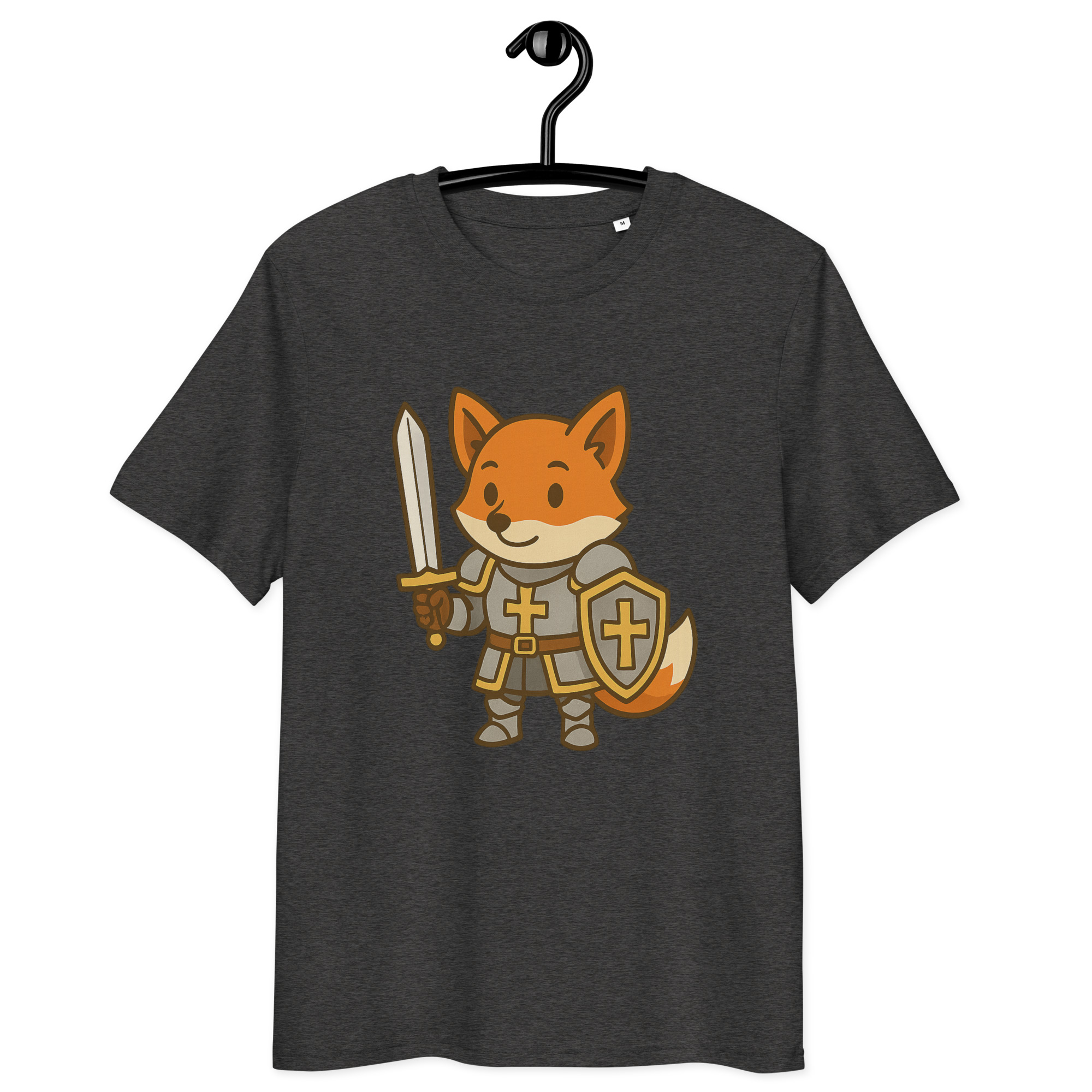 Fox Paladin - DTF-Unisex-Bio-Baumwoll-T-Shirt – Bild 6