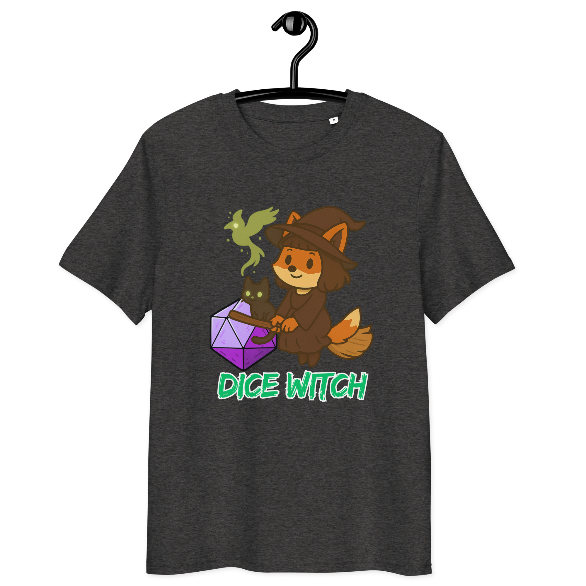 Dice Witch - DTF-Unisex-Bio-Baumwoll-T-Shirt – Bild 6