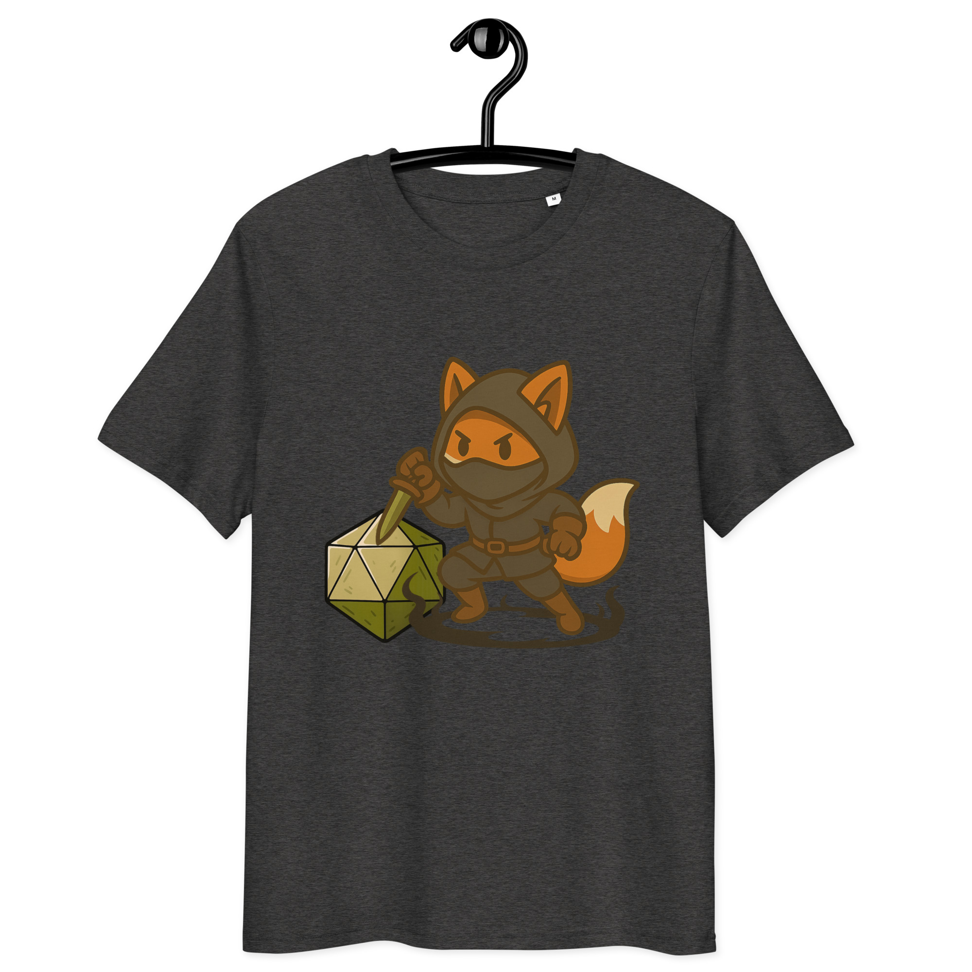Dicefox Assassin - DTF-Unisex-Bio-Baumwoll-T-Shirt – Bild 6