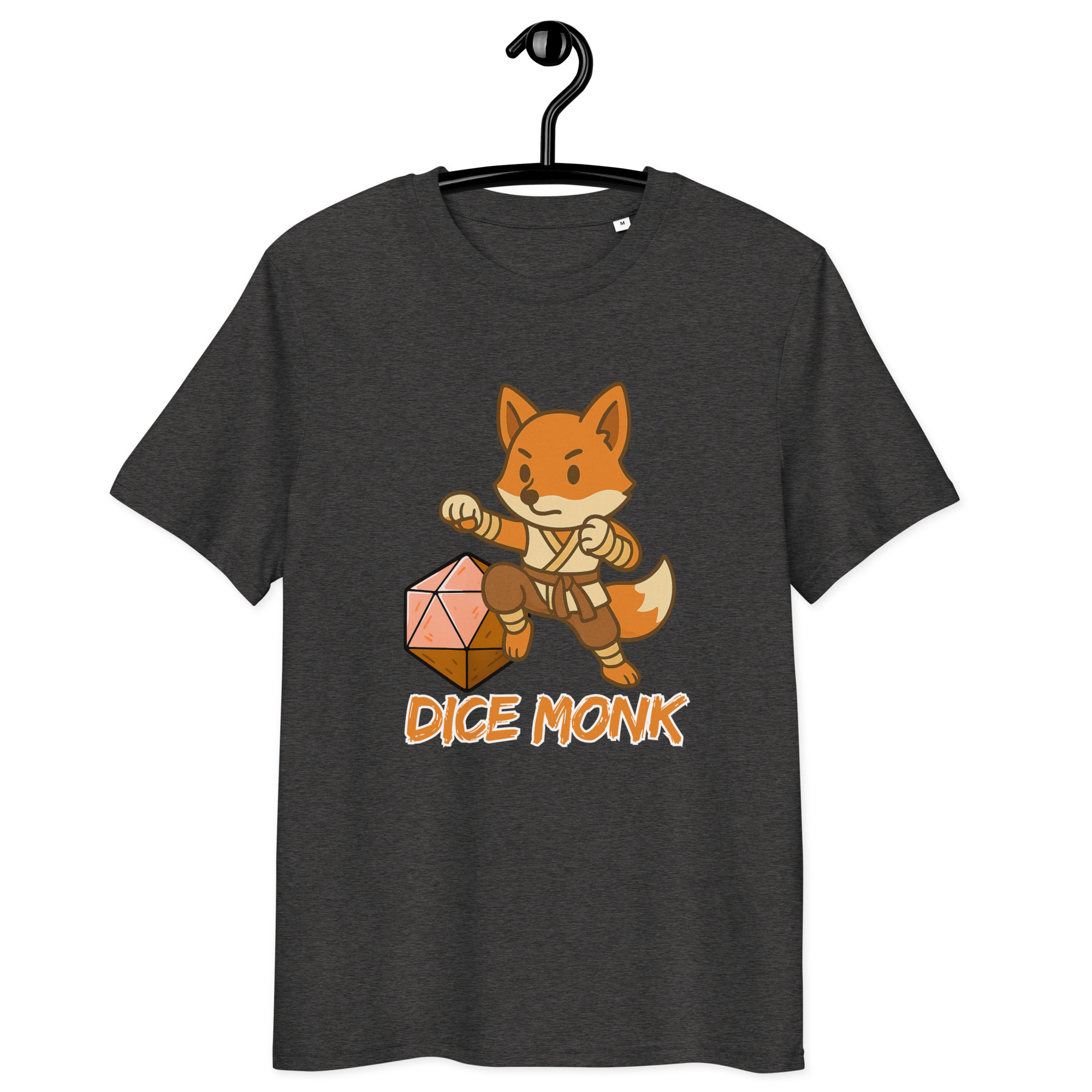 Dice Monk - DTF-Unisex-Bio-Baumwoll-T-Shirt – Bild 5