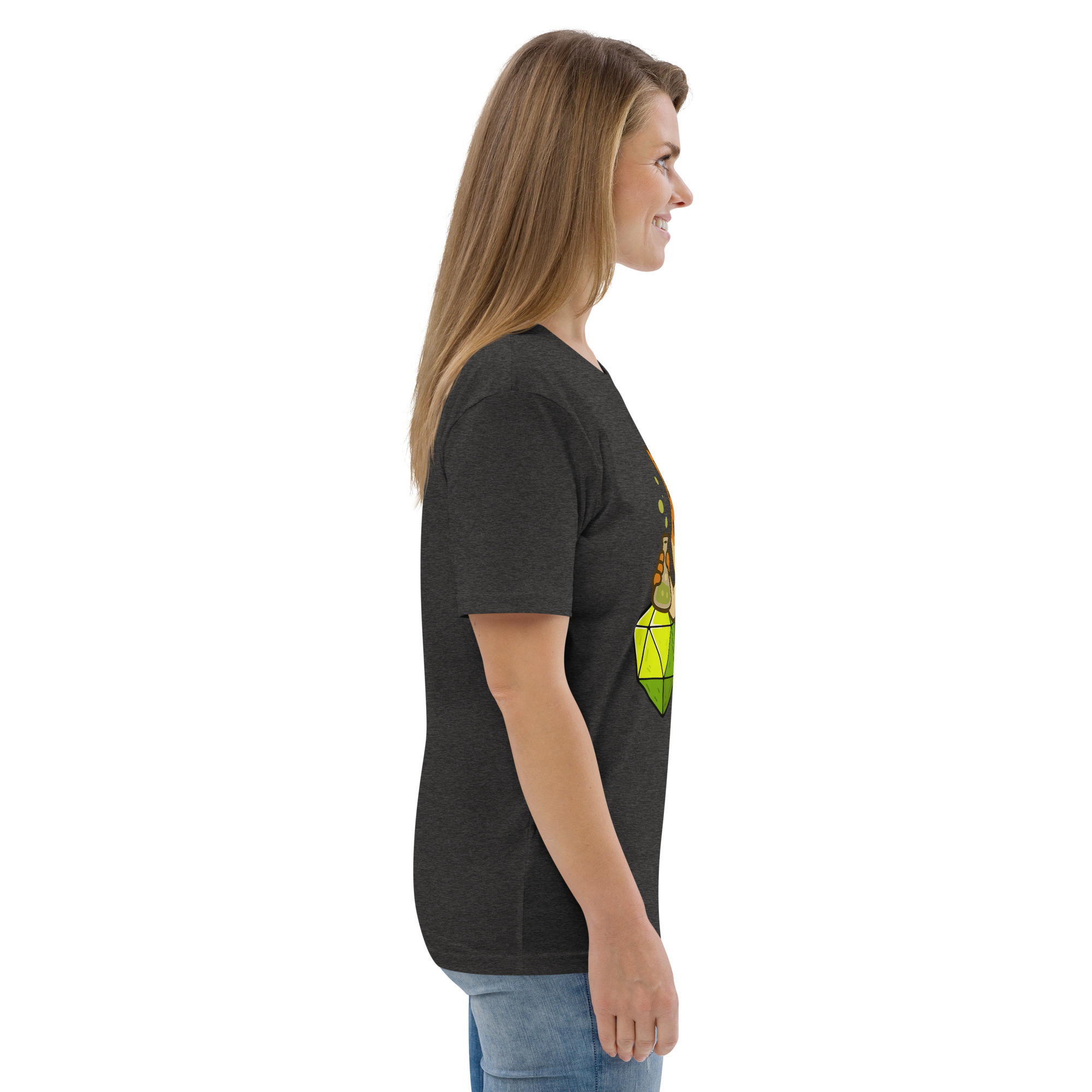 Dicefox Alchemist - DTF-Unisex-Bio-Baumwoll-T-Shirt – Bild 24