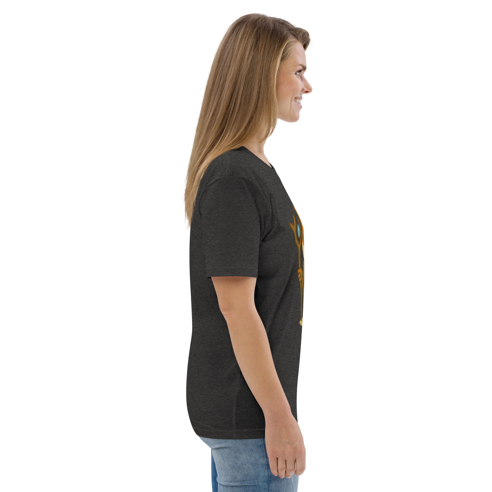 Fox Druid - DTF-Unisex-Bio-Baumwoll-T-Shirt – Bild 23