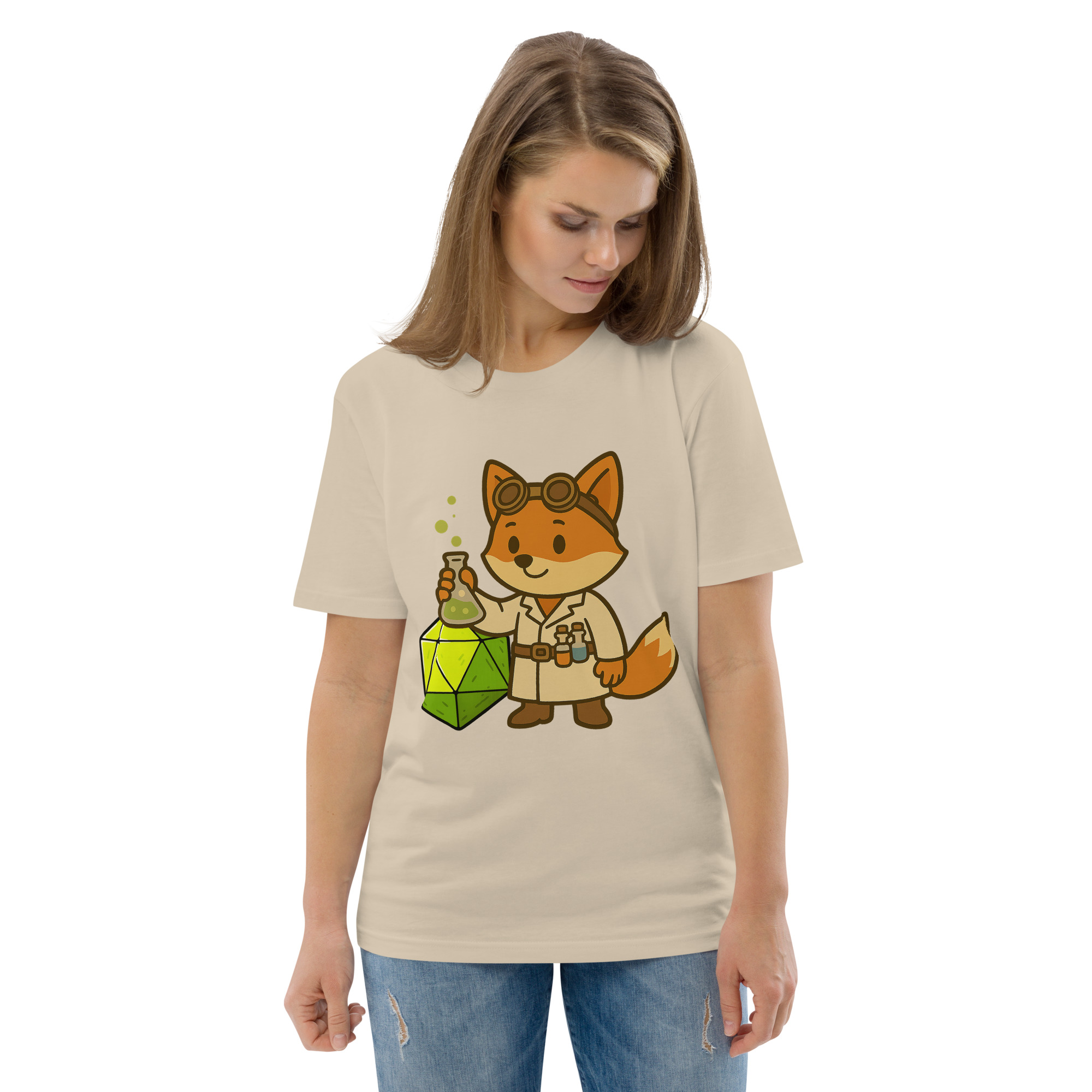 Dicefox Alchemist - DTF-Unisex-Bio-Baumwoll-T-Shirt – Bild 83