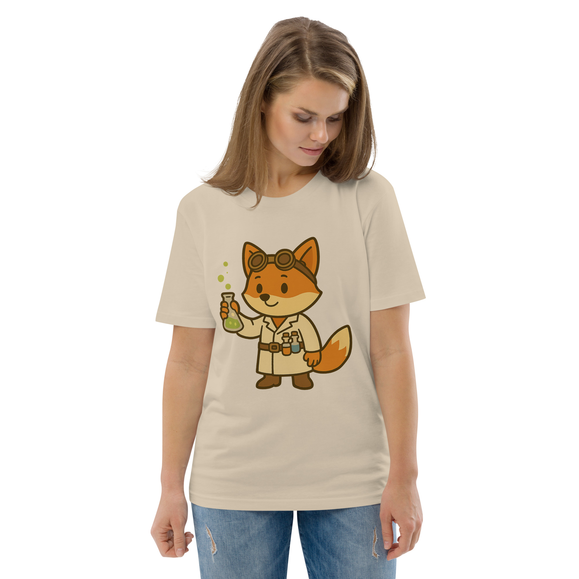 Fox Alchemist - DTF-Unisex-Bio-Baumwoll-T-Shirt – Bild 83