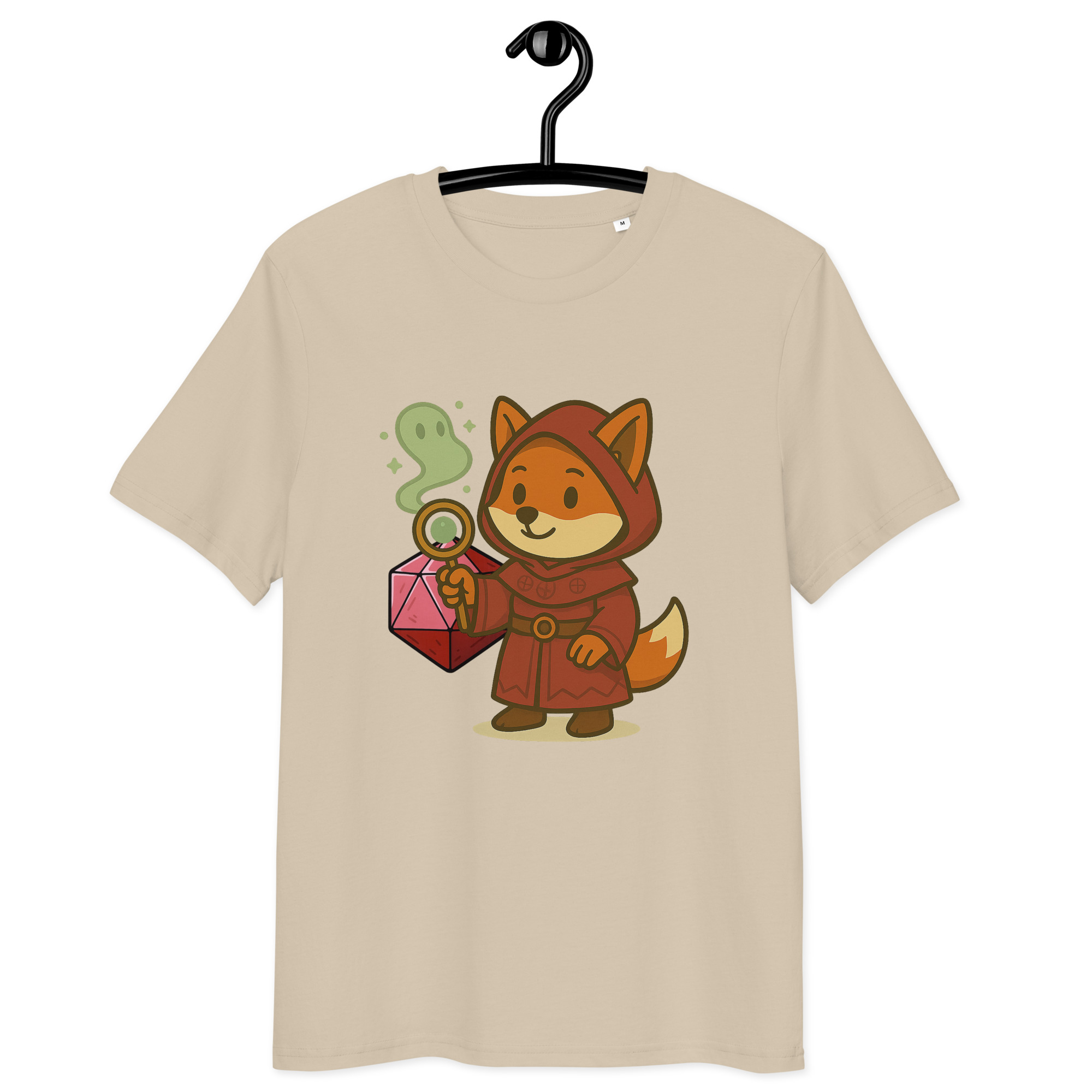 Dicefox Sorcerer - DTF-Unisex-Bio-Baumwoll-T-Shirt – Bild 21