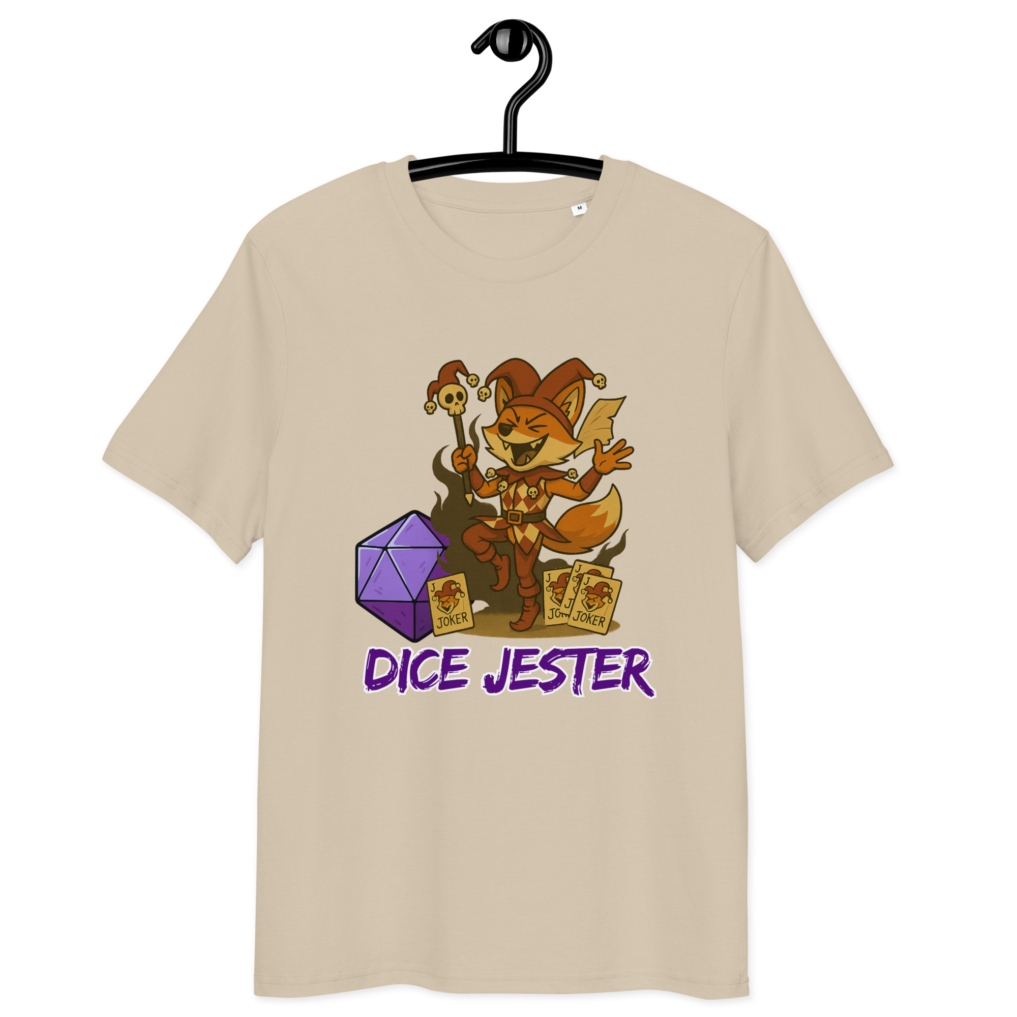 Dice Jester - DTF-Unisex-Bio-Baumwoll-T-Shirt – Bild 22