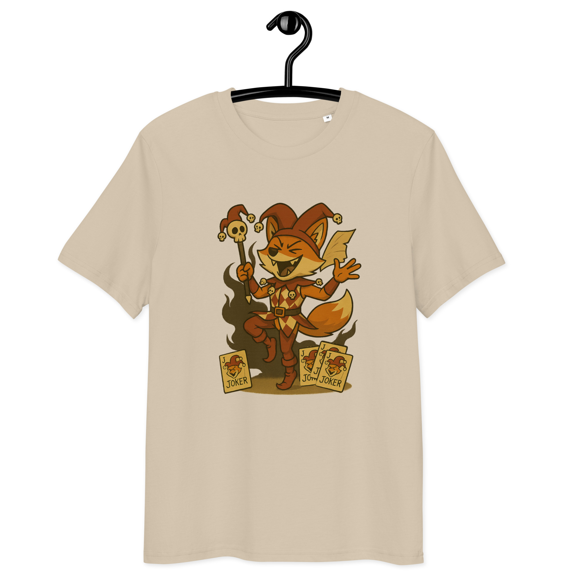 Fox Jester - DTF-Unisex-Bio-Baumwoll-T-Shirt – Bild 22