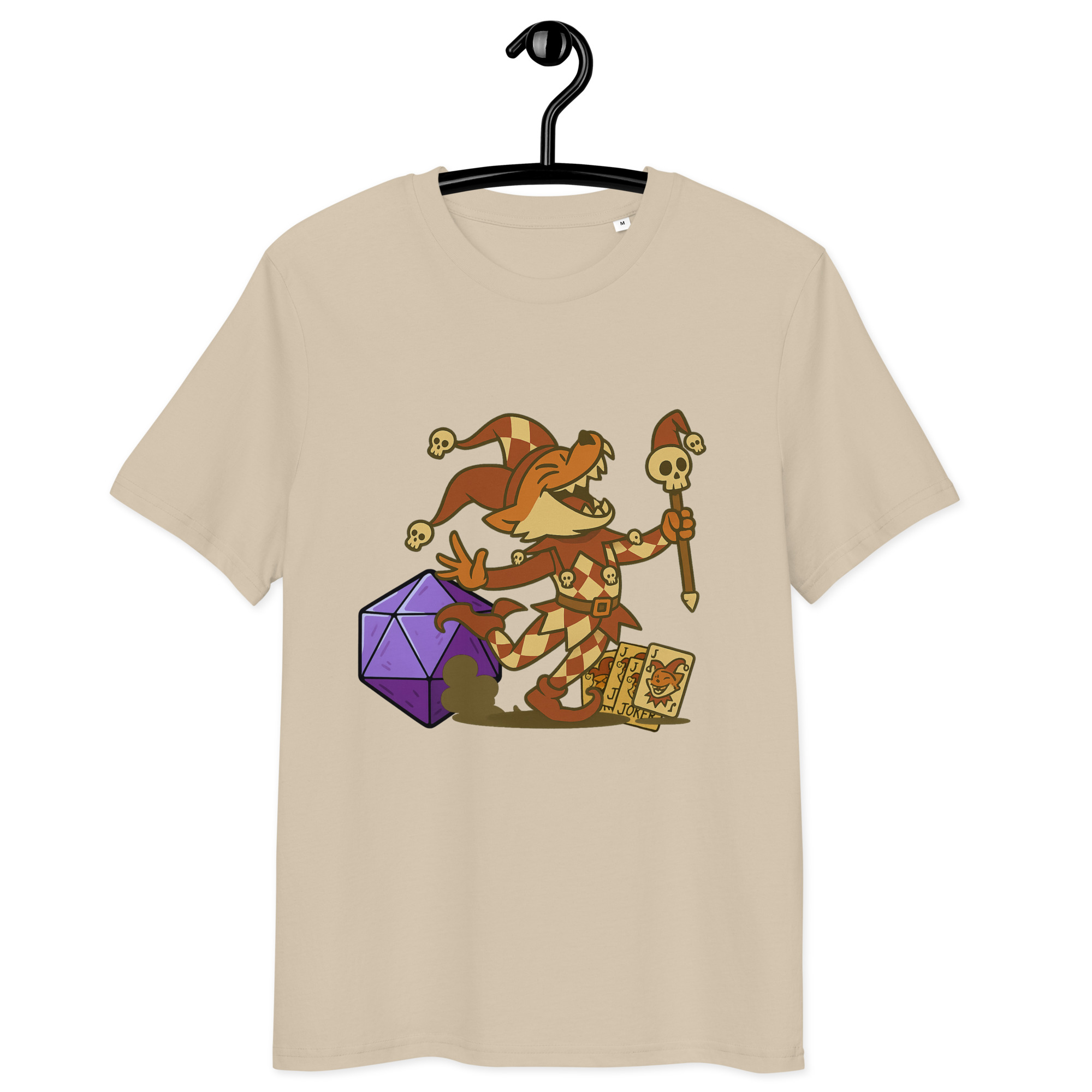Dicefox Trickser - DTF-Unisex-Bio-Baumwoll-T-Shirt – Bild 22