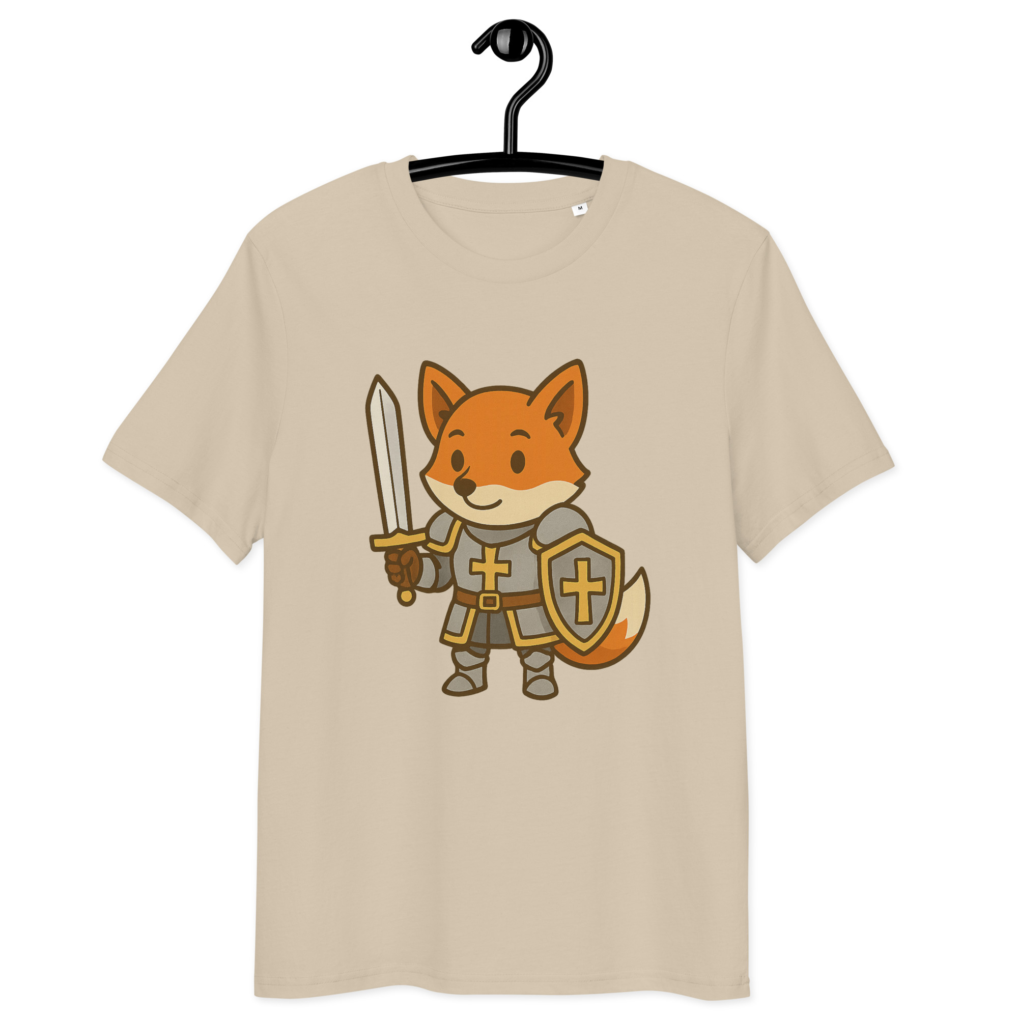 Fox Paladin - DTF-Unisex-Bio-Baumwoll-T-Shirt – Bild 22