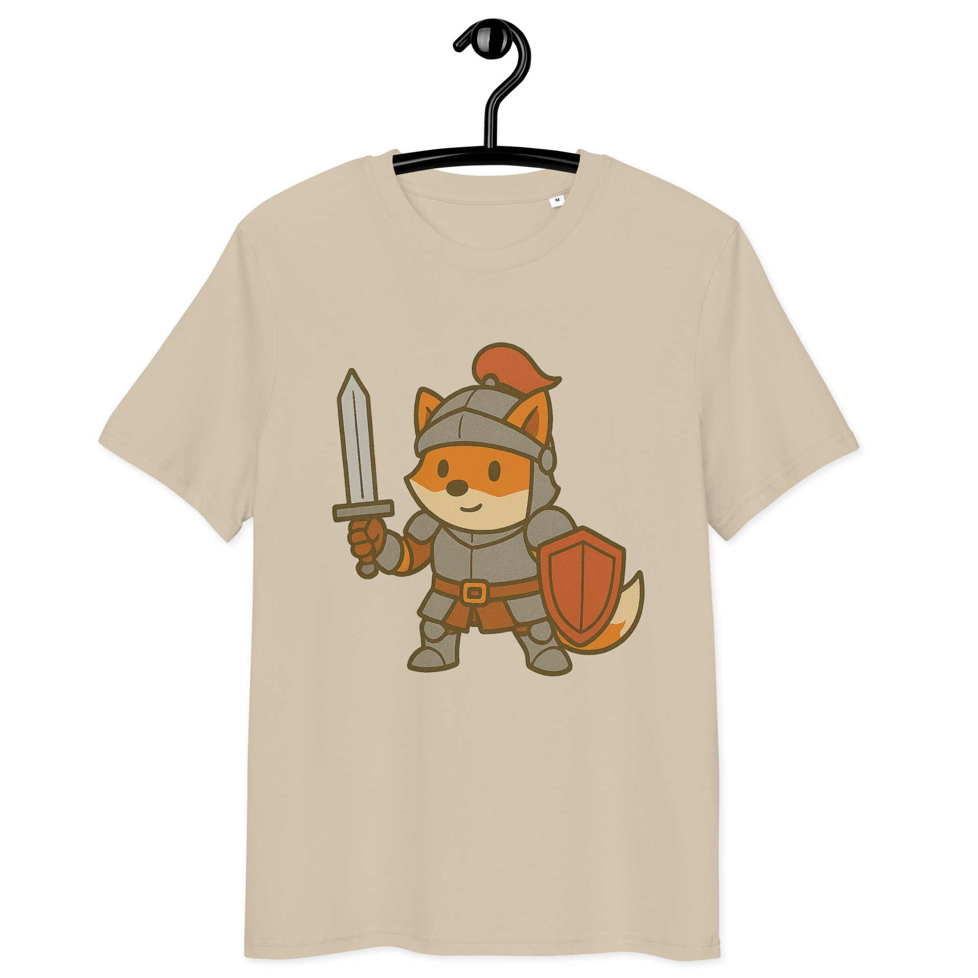 Fox Knight - DTF-Unisex-Bio-Baumwoll-T-Shirt – Bild 22