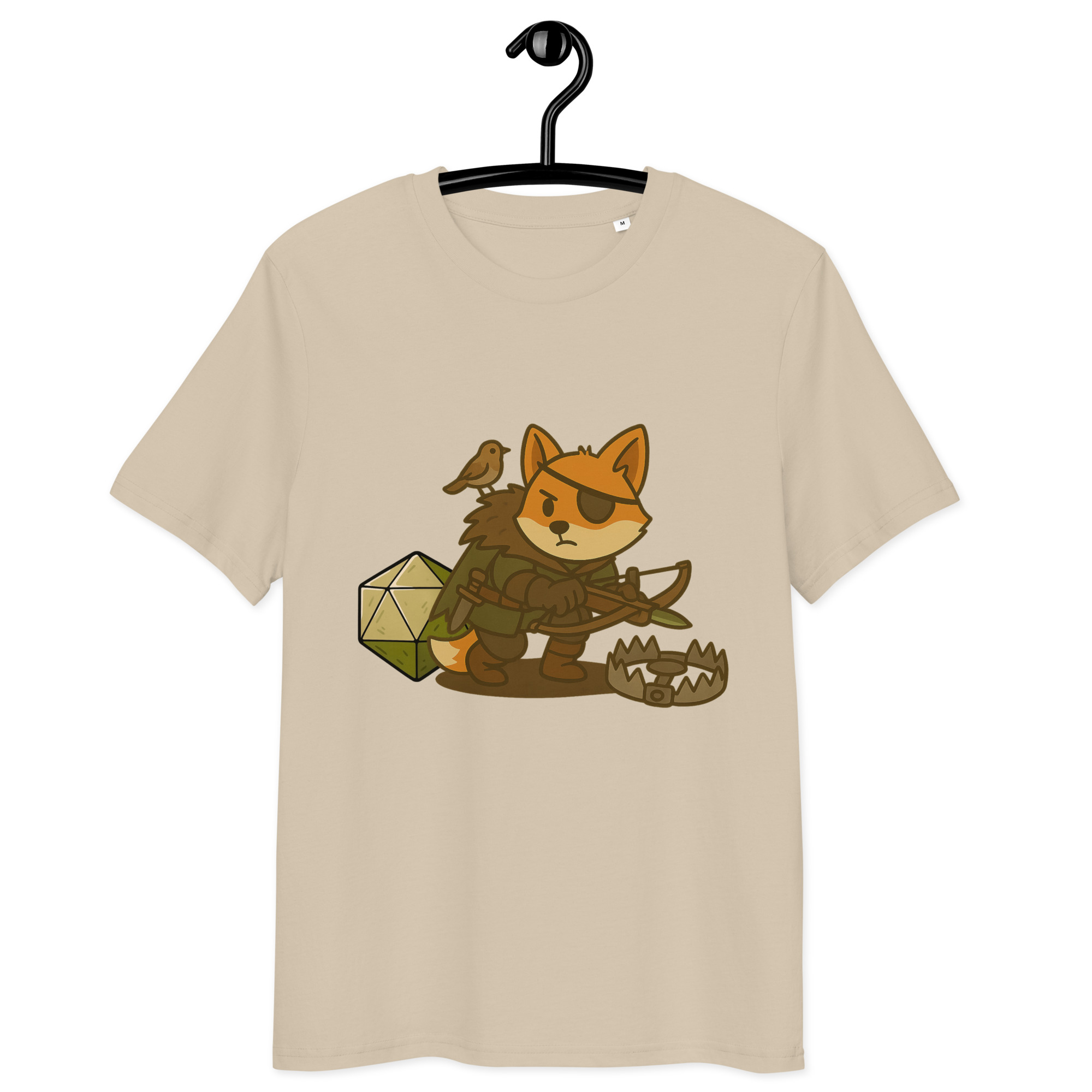Dicefox Hunter - DTF-Unisex-Bio-Baumwoll-T-Shirt – Bild 22