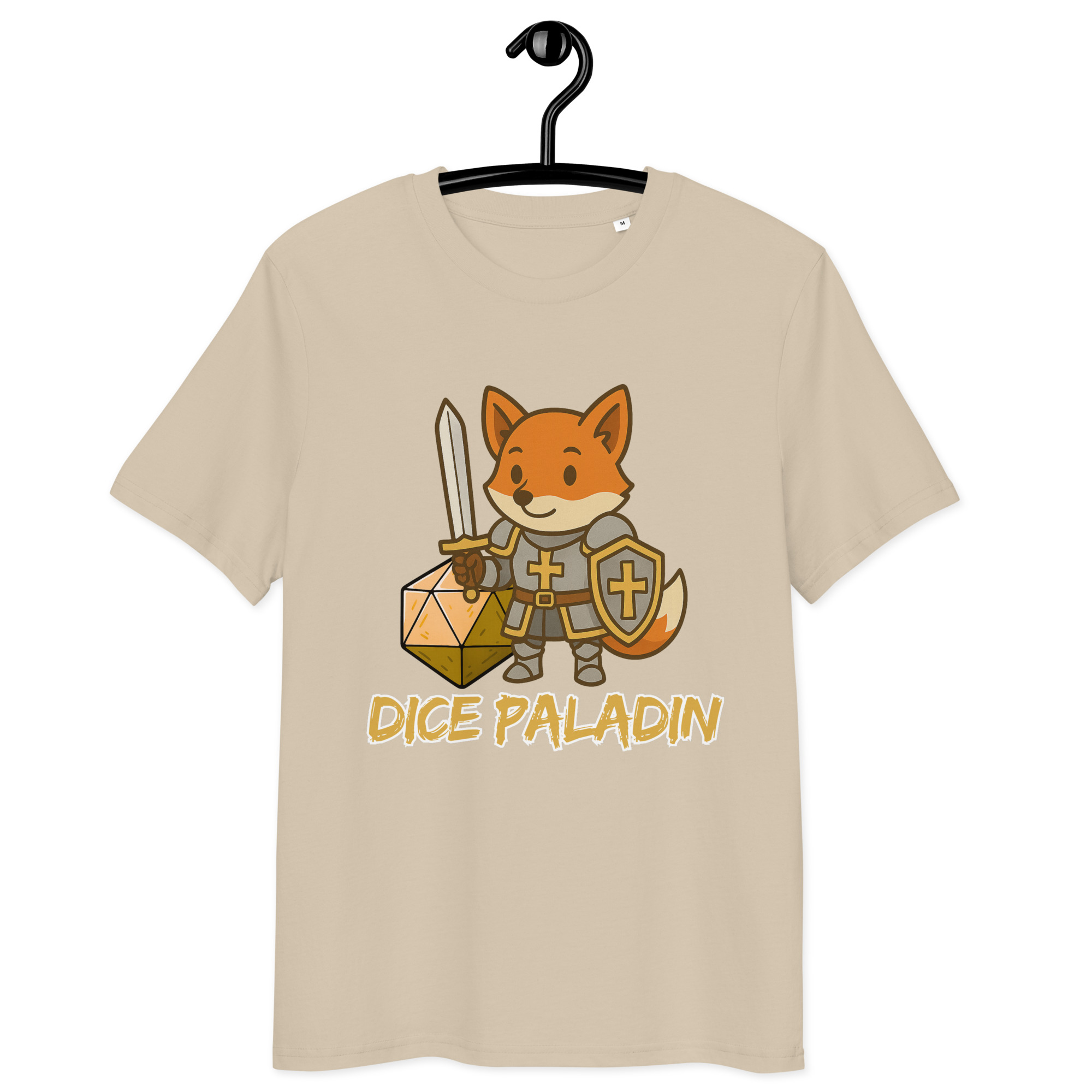 Dice Paladin - DTF-Unisex-Bio-Baumwoll-T-Shirt – Bild 22