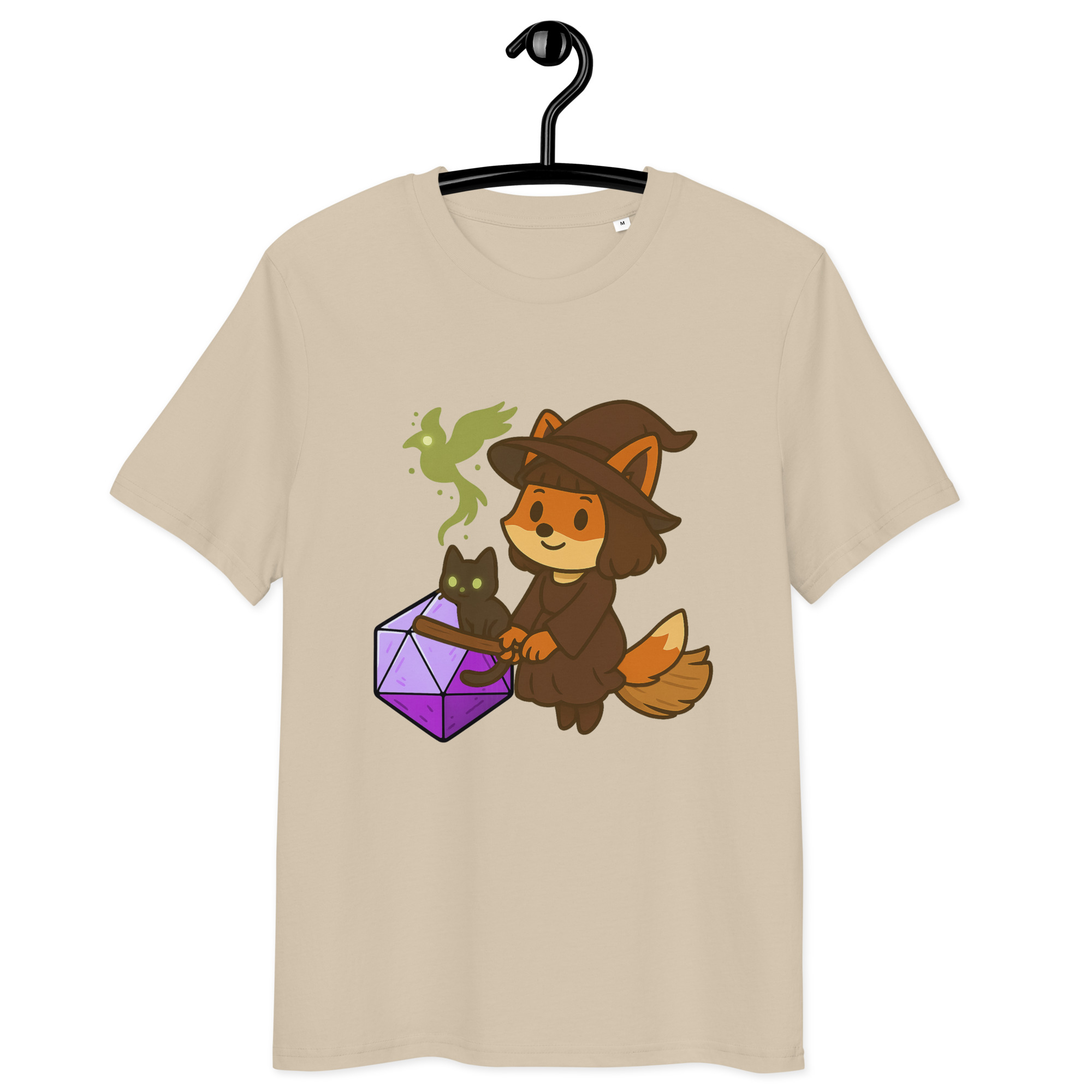 Dicefox Witch - DTF-Unisex-Bio-Baumwoll-T-Shirt – Bild 22