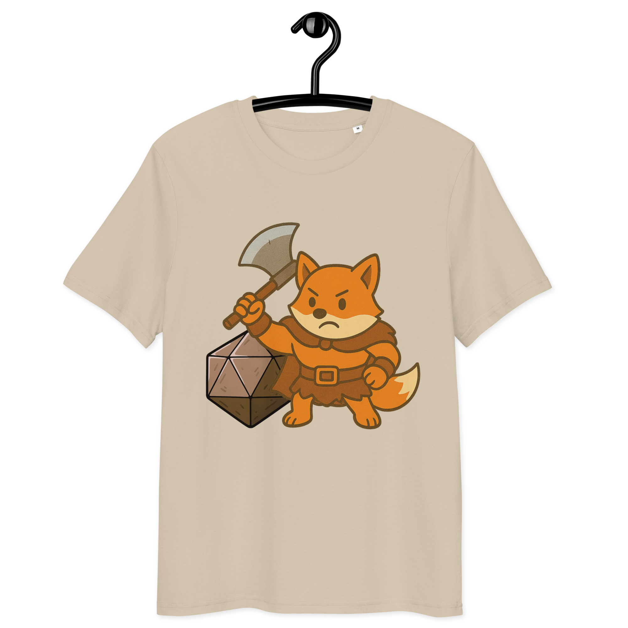 Dicefox Barbarian - DTF-Unisex-Bio-Baumwoll-T-Shirt – Bild 22