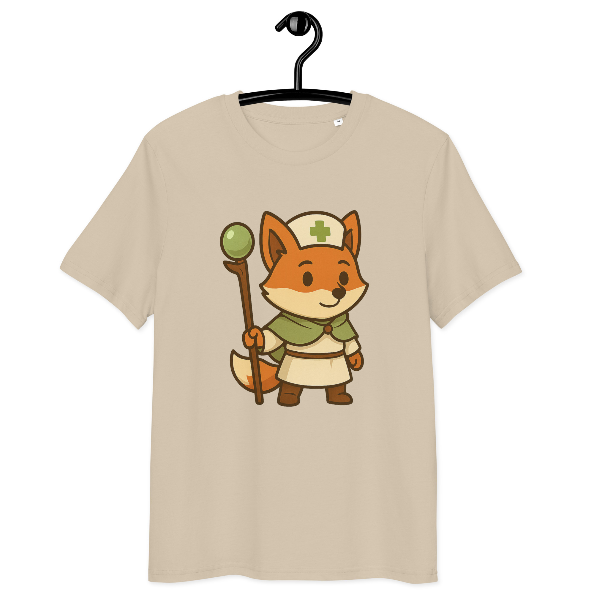 Fox Cleric - DTF-Unisex-Bio-Baumwoll-T-Shirt – Bild 21