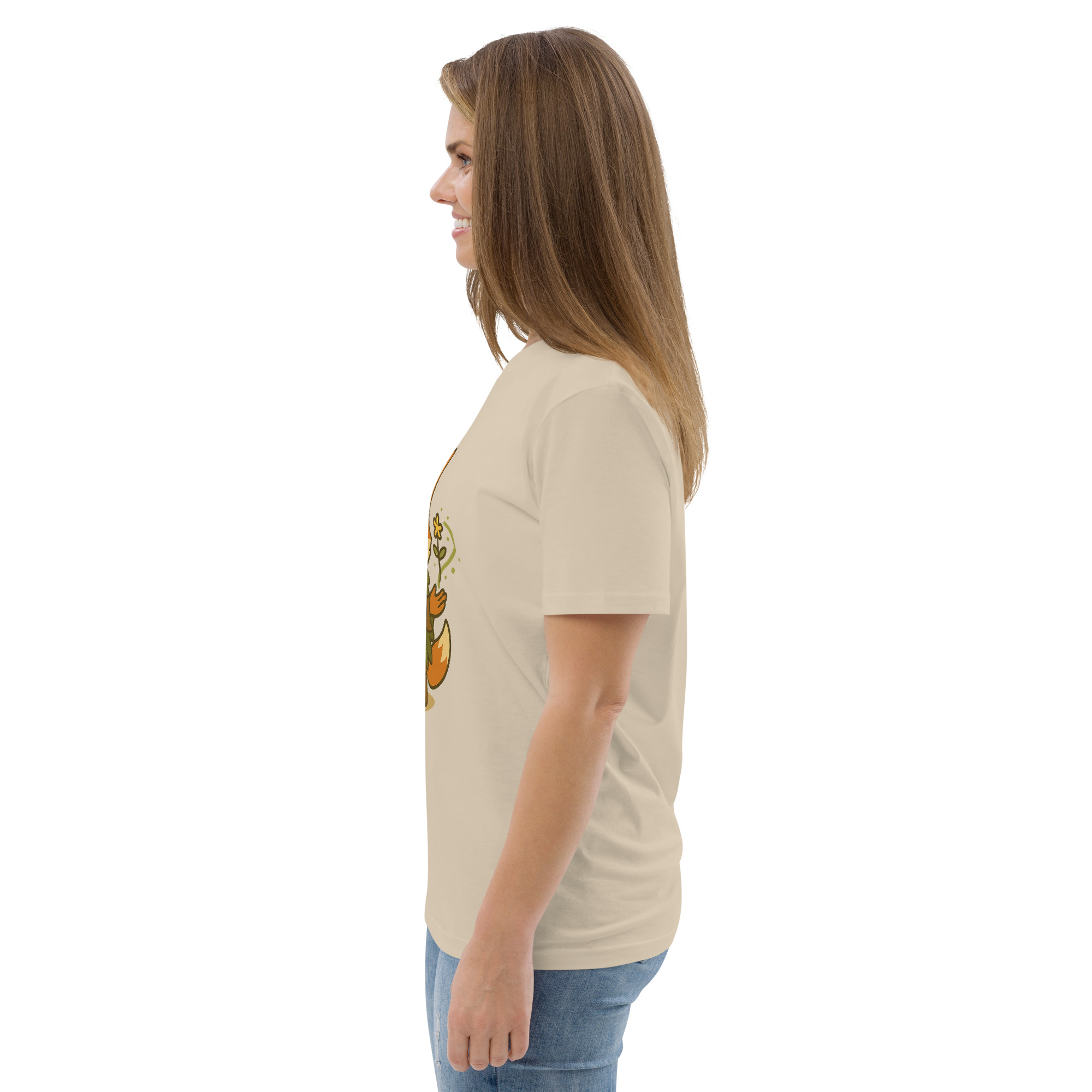 Fox Druid - DTF-Unisex-Bio-Baumwoll-T-Shirt – Bild 88