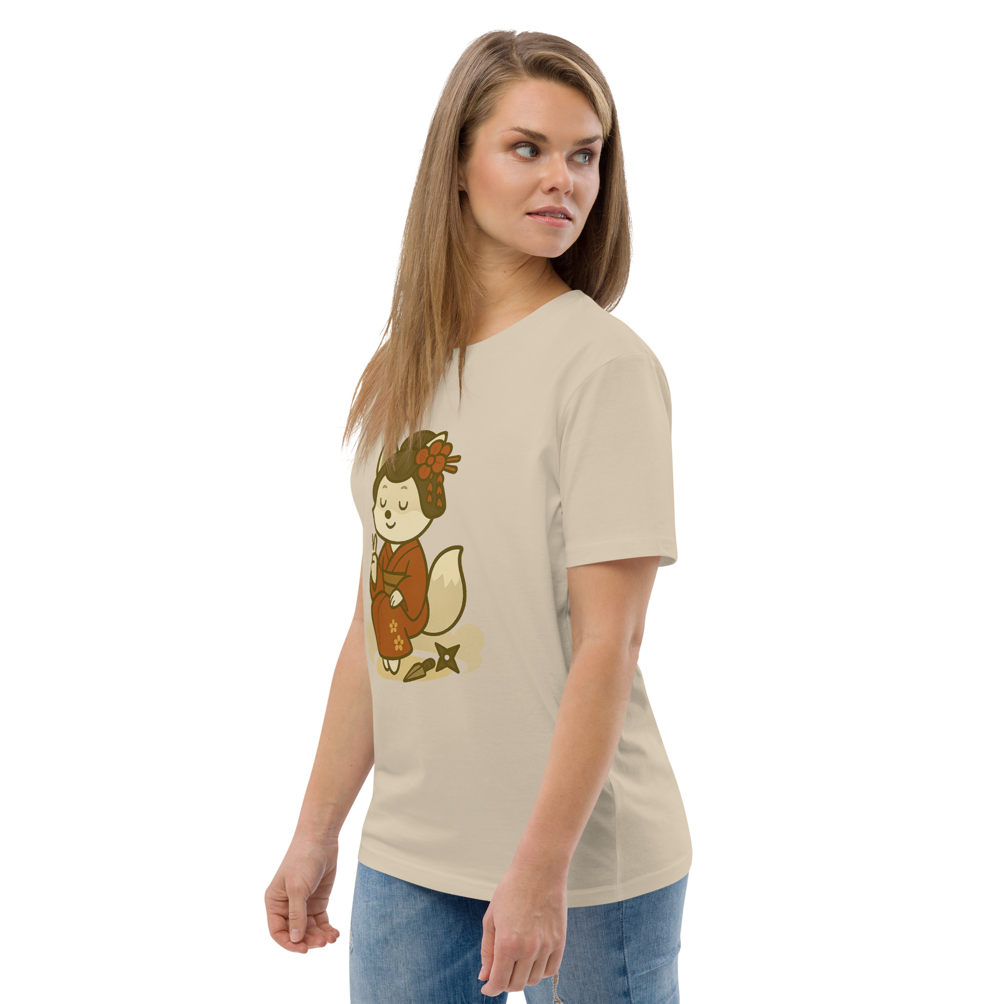 Fox Kunoishi - DTF-Unisex-Bio-Baumwoll-T-Shirt – Bild 86