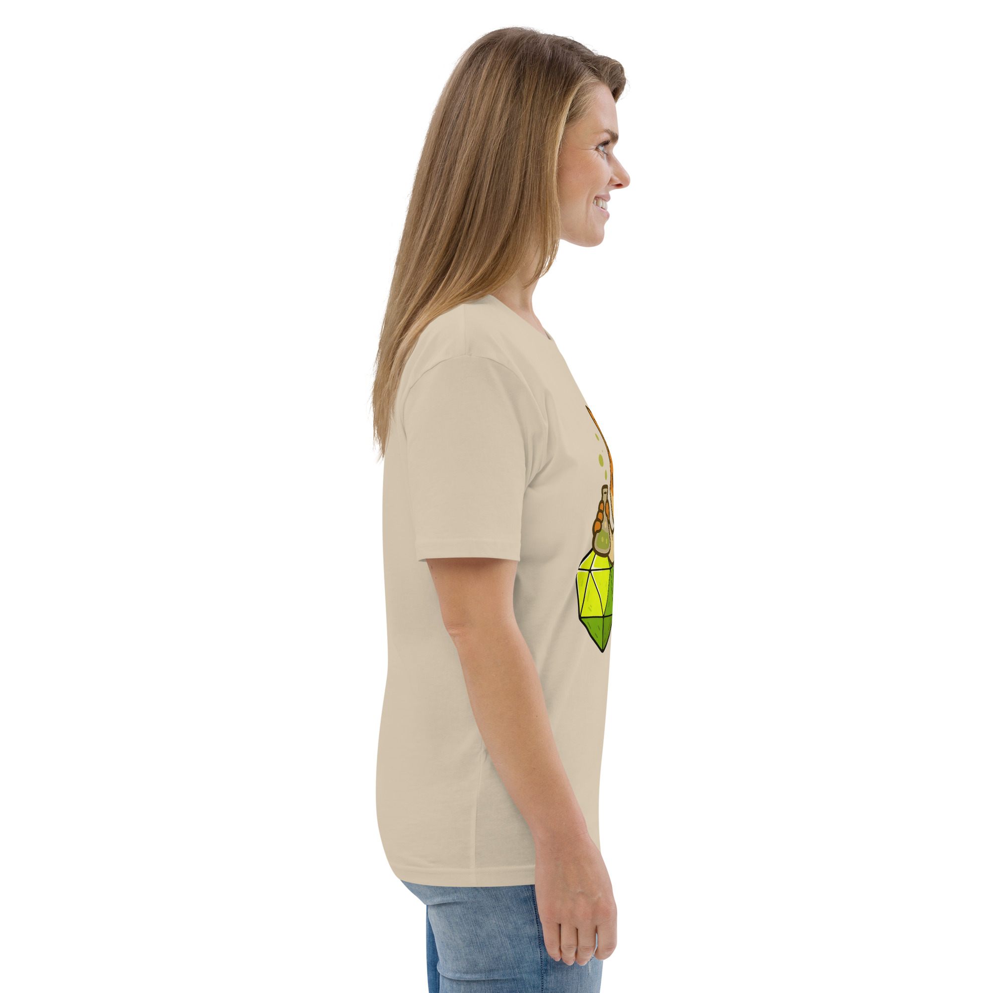 Dicefox Alchemist - DTF-Unisex-Bio-Baumwoll-T-Shirt – Bild 88