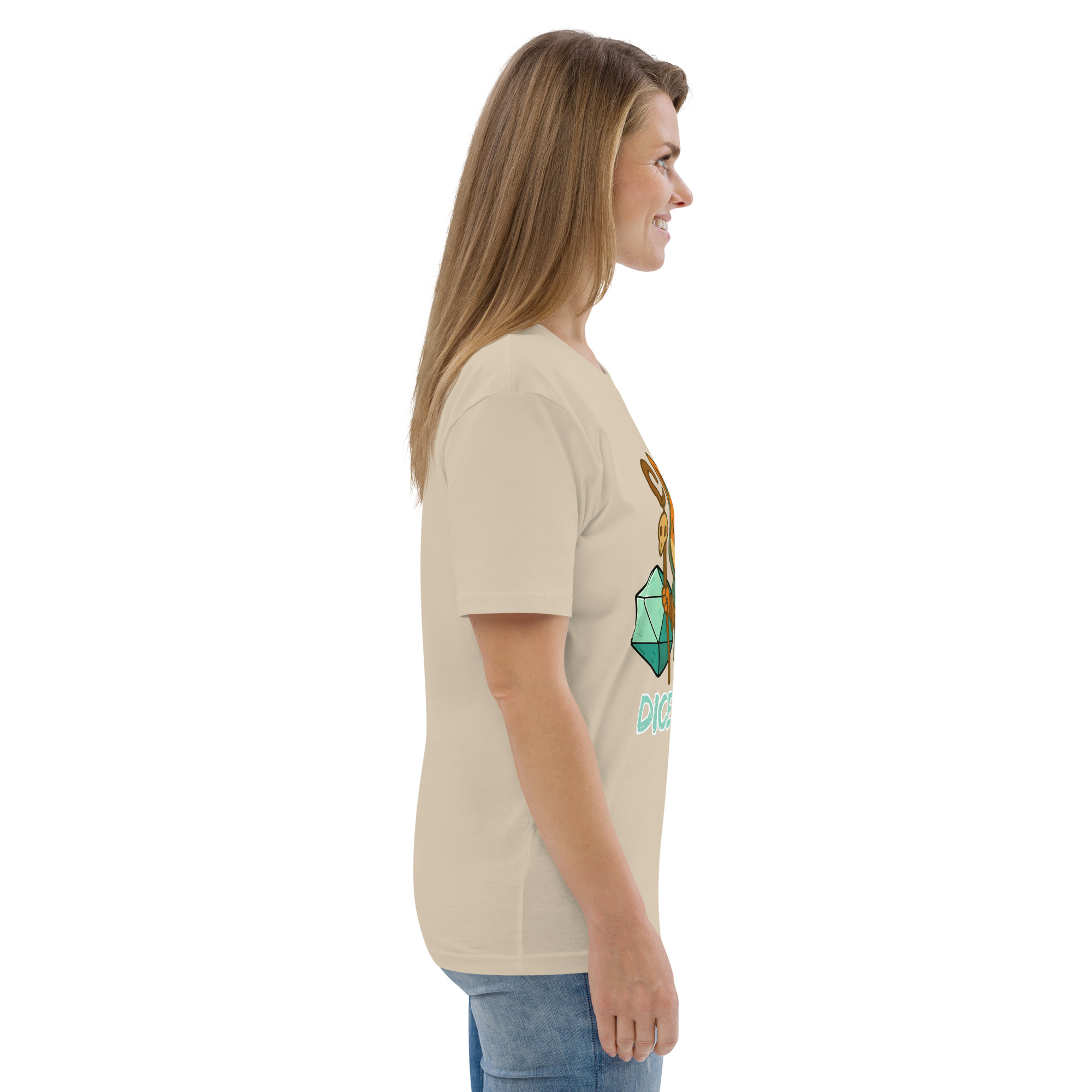 Dice Shaman - DTF-Unisex-Bio-Baumwoll-T-Shirt – Bild 88