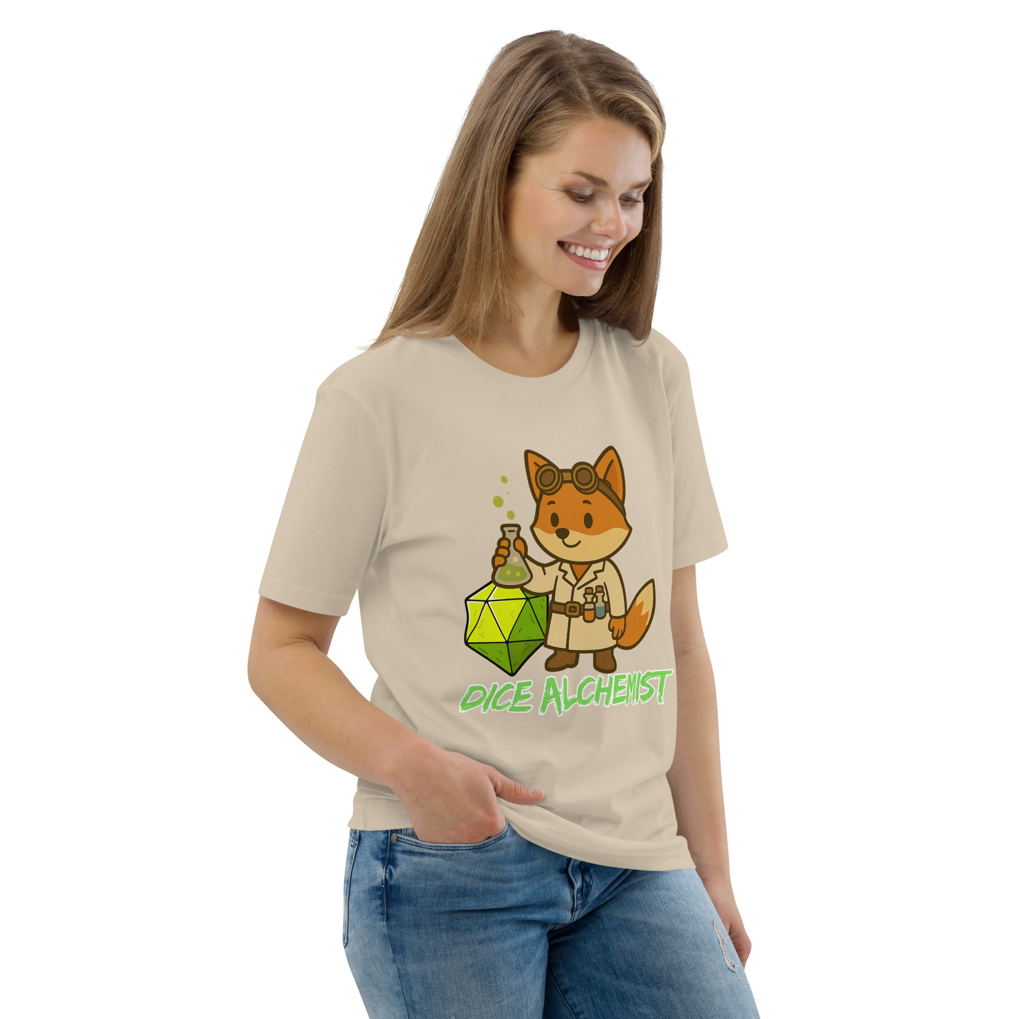 Dice Alchemist - DTF-Unisex-Bio-Baumwoll-T-Shirt – Bild 87