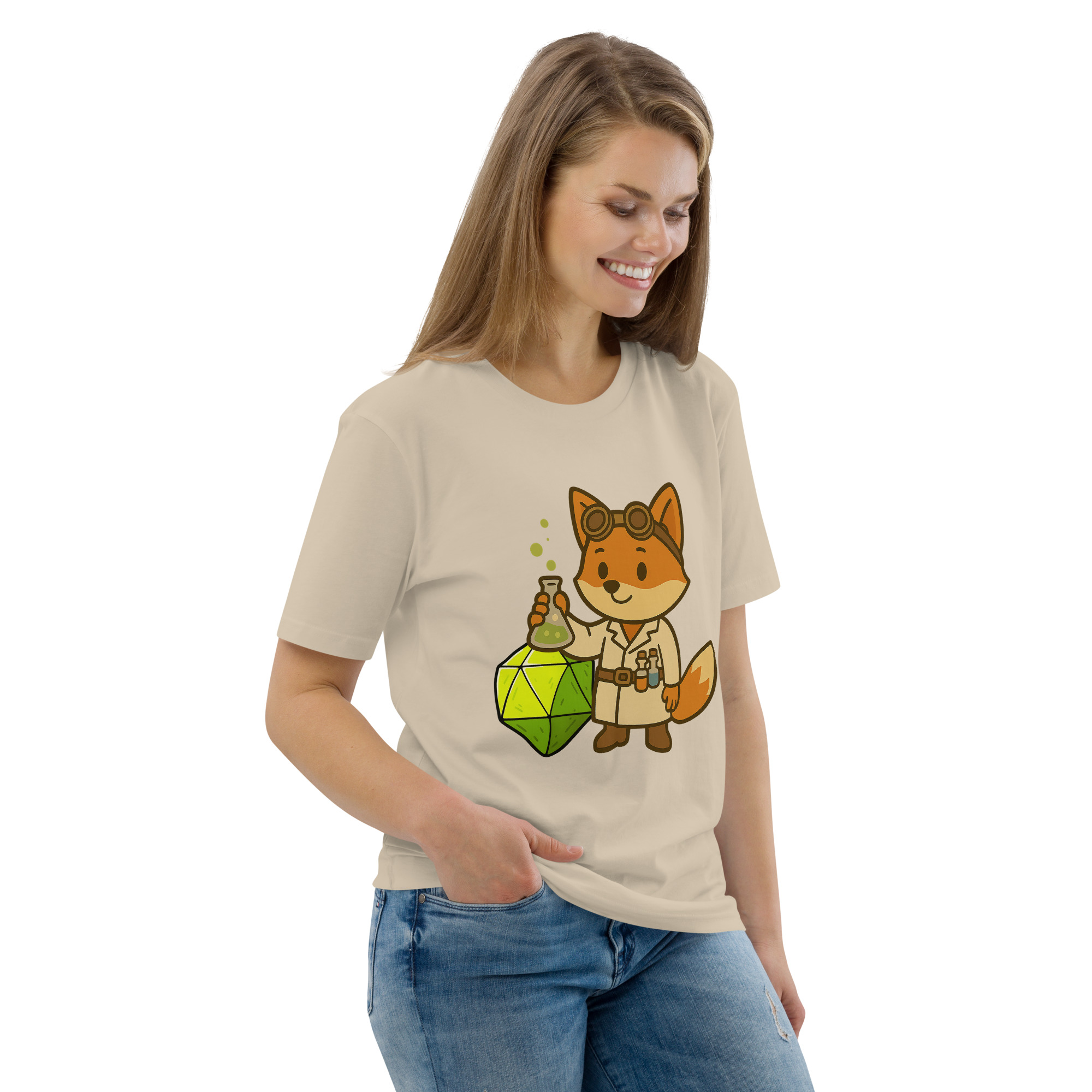 Dicefox Alchemist - DTF-Unisex-Bio-Baumwoll-T-Shirt – Bild 87