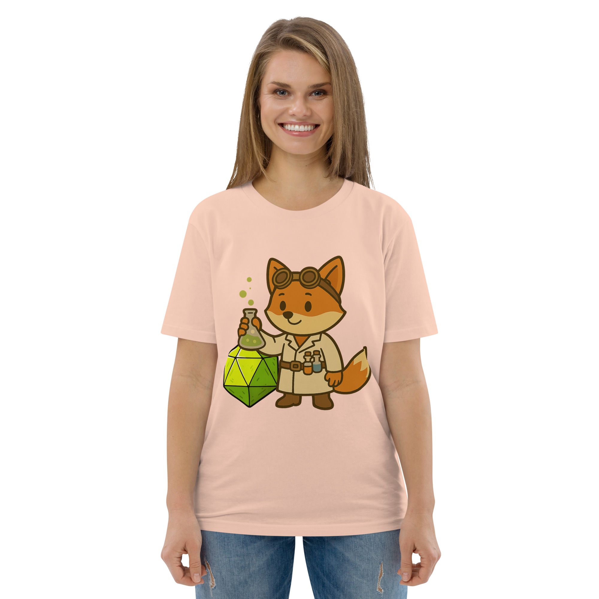 Dicefox Alchemist - DTF-Unisex-Bio-Baumwoll-T-Shirt – Bild 90