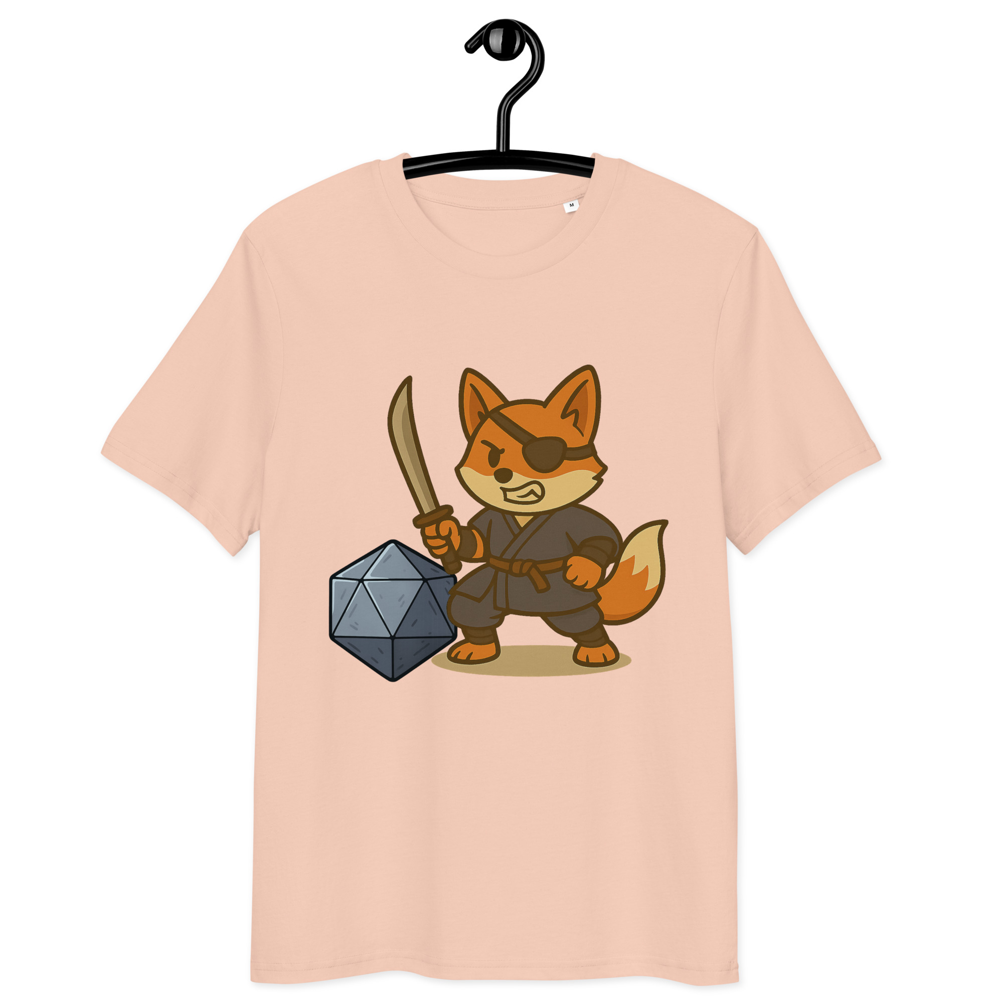Dicefox Ronin - DTF-Unisex-Bio-Baumwoll-T-Shirt – Bild 22