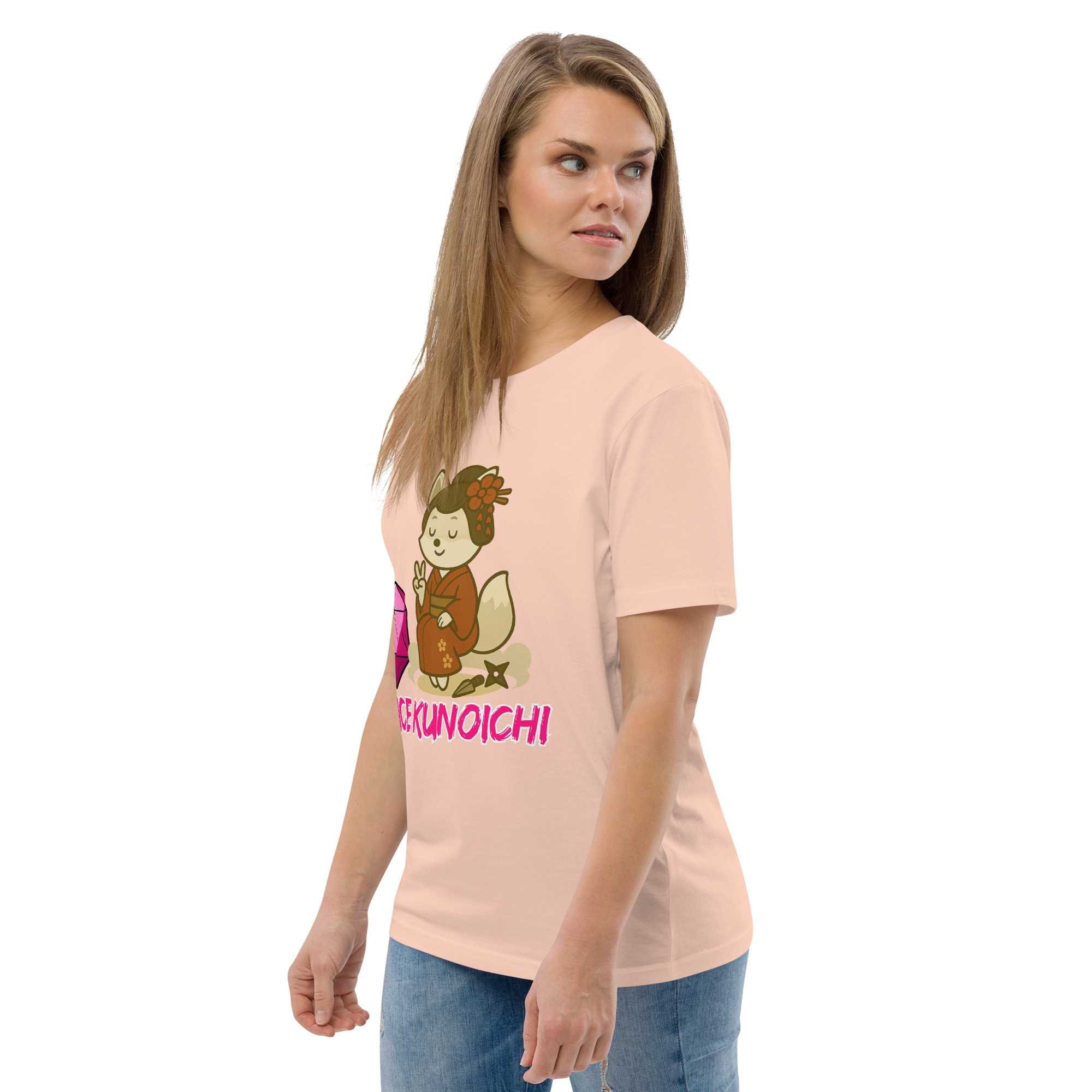 Dice Kunoishi - DTF-Unisex-Bio-Baumwoll-T-Shirt – Bild 93