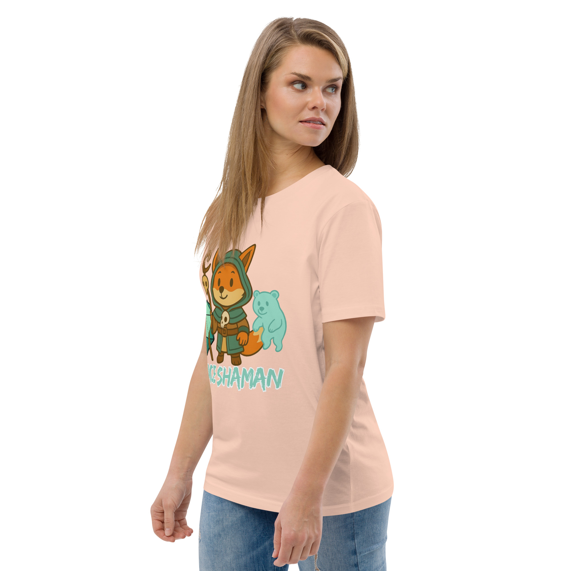 Dice Shaman - DTF-Unisex-Bio-Baumwoll-T-Shirt – Bild 93