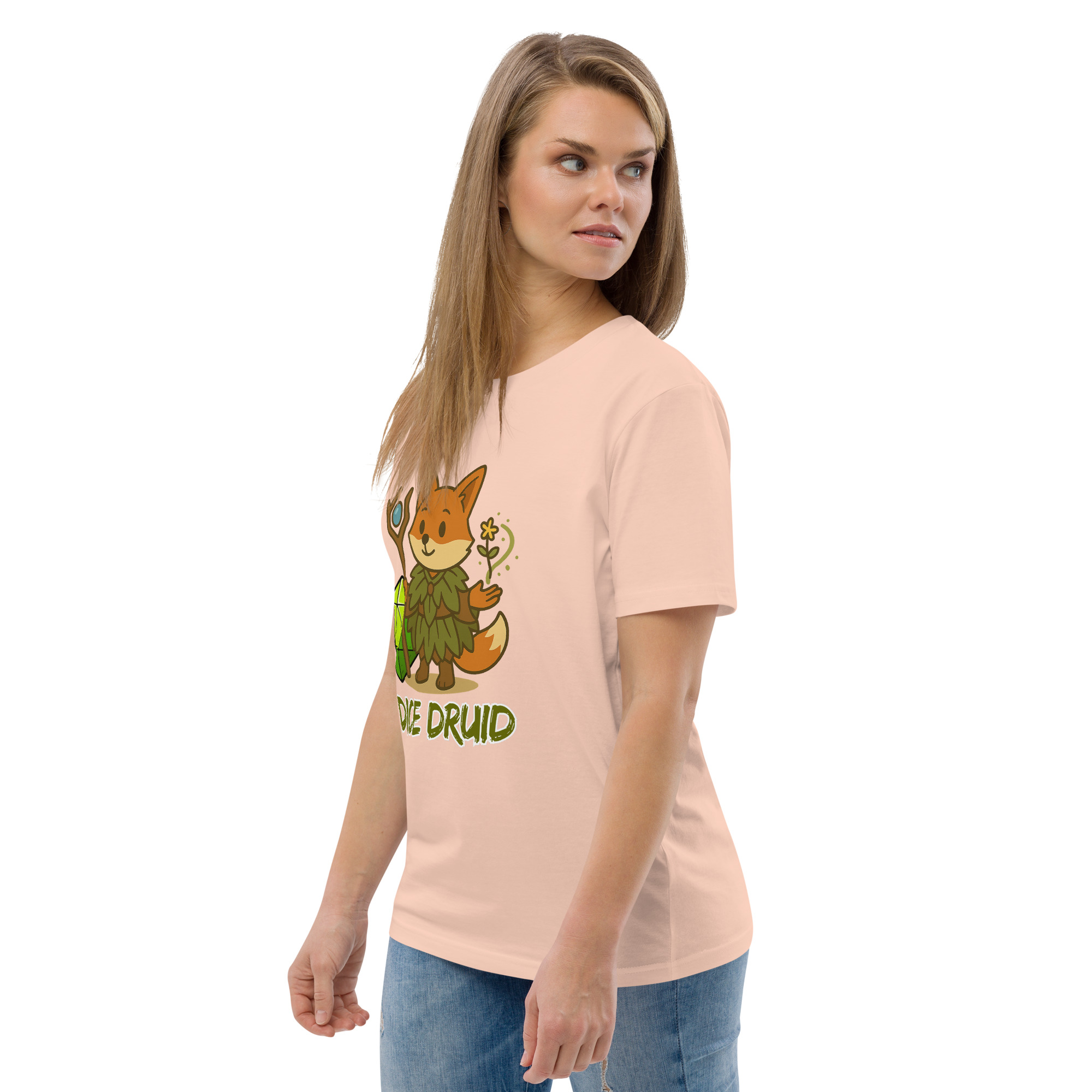 Dice Druid - DTF-Unisex-Bio-Baumwoll-T-Shirt – Bild 93