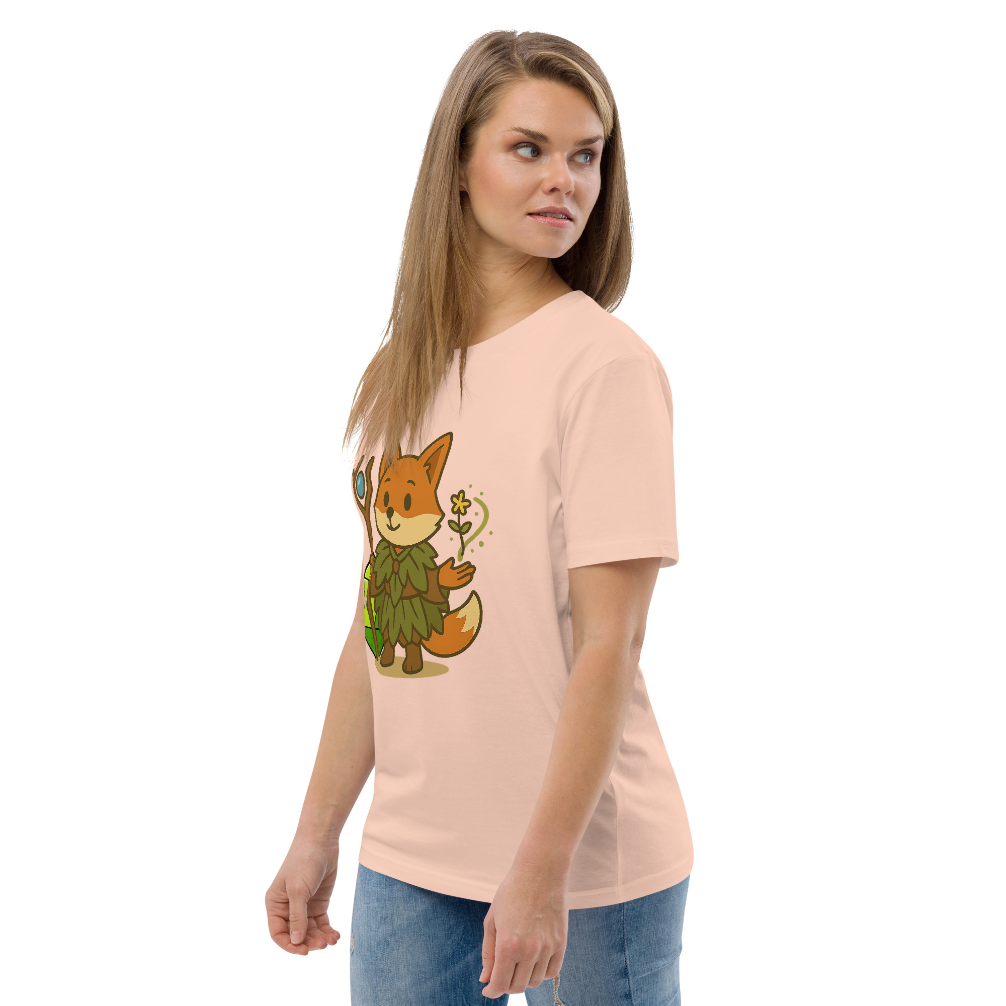 Dicefox Druid - DTF-Unisex-Bio-Baumwoll-T-Shirt – Bild 93