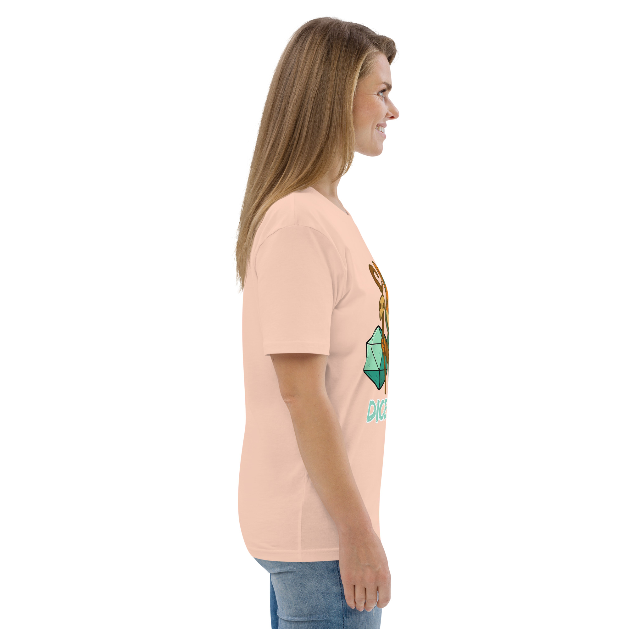 Dice Shaman - DTF-Unisex-Bio-Baumwoll-T-Shirt – Bild 95