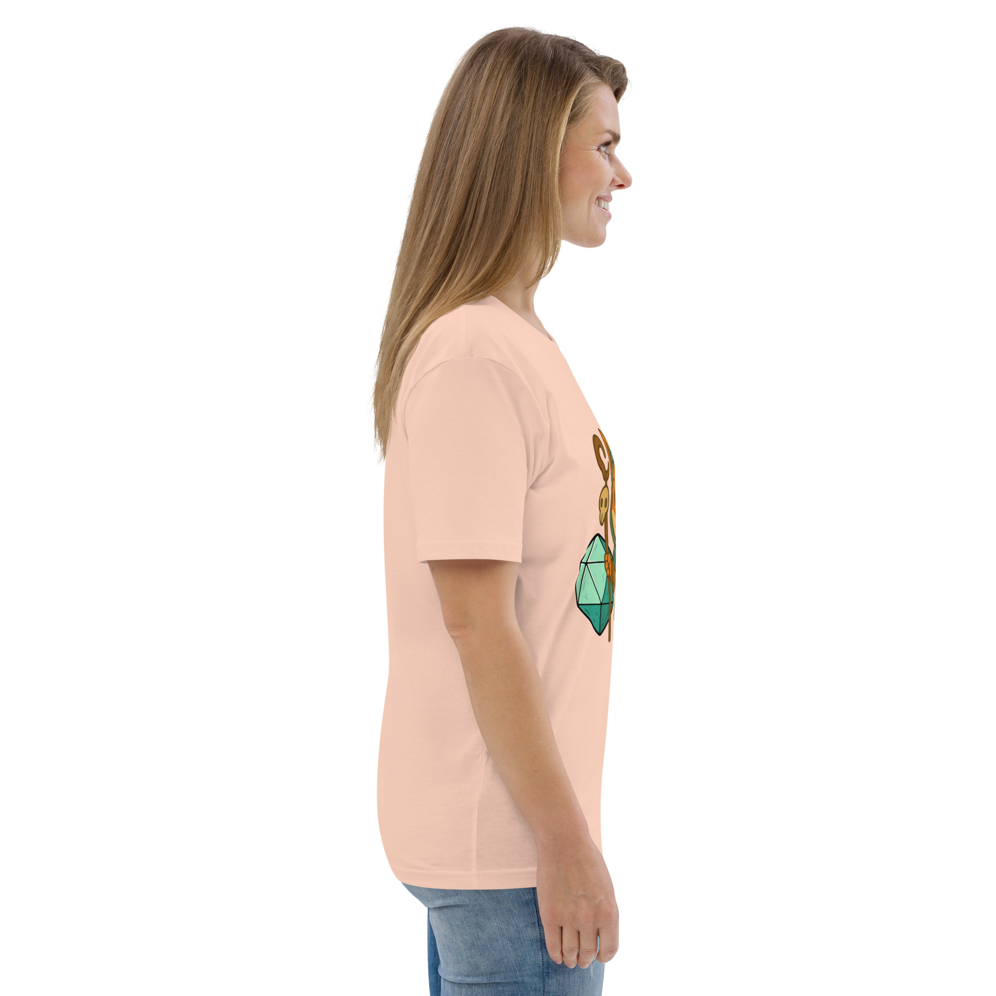 Dicefox Shaman - DTF-Unisex-Bio-Baumwoll-T-Shirt – Bild 95