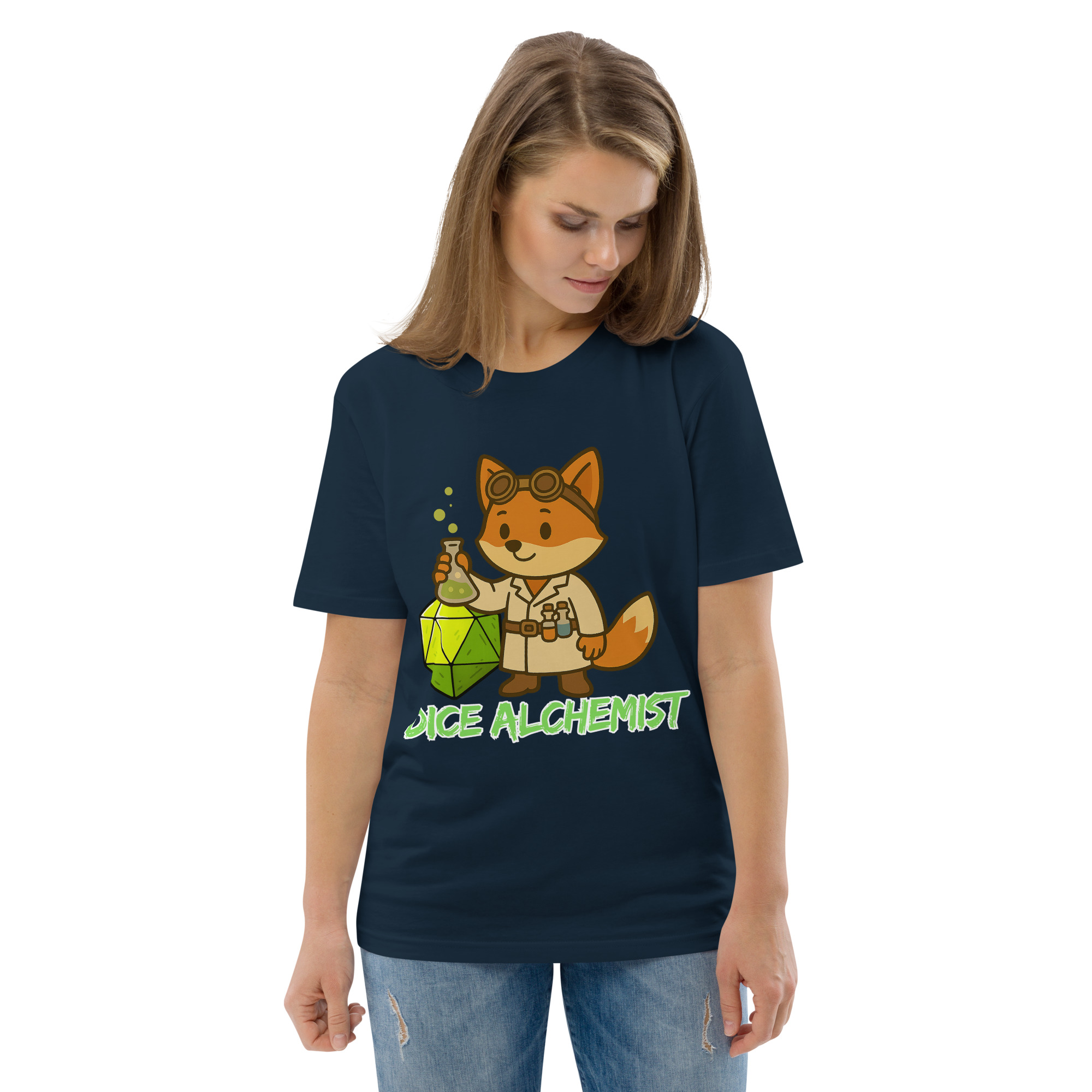 Dice Alchemist - DTF-Unisex-Bio-Baumwoll-T-Shirt – Bild 11