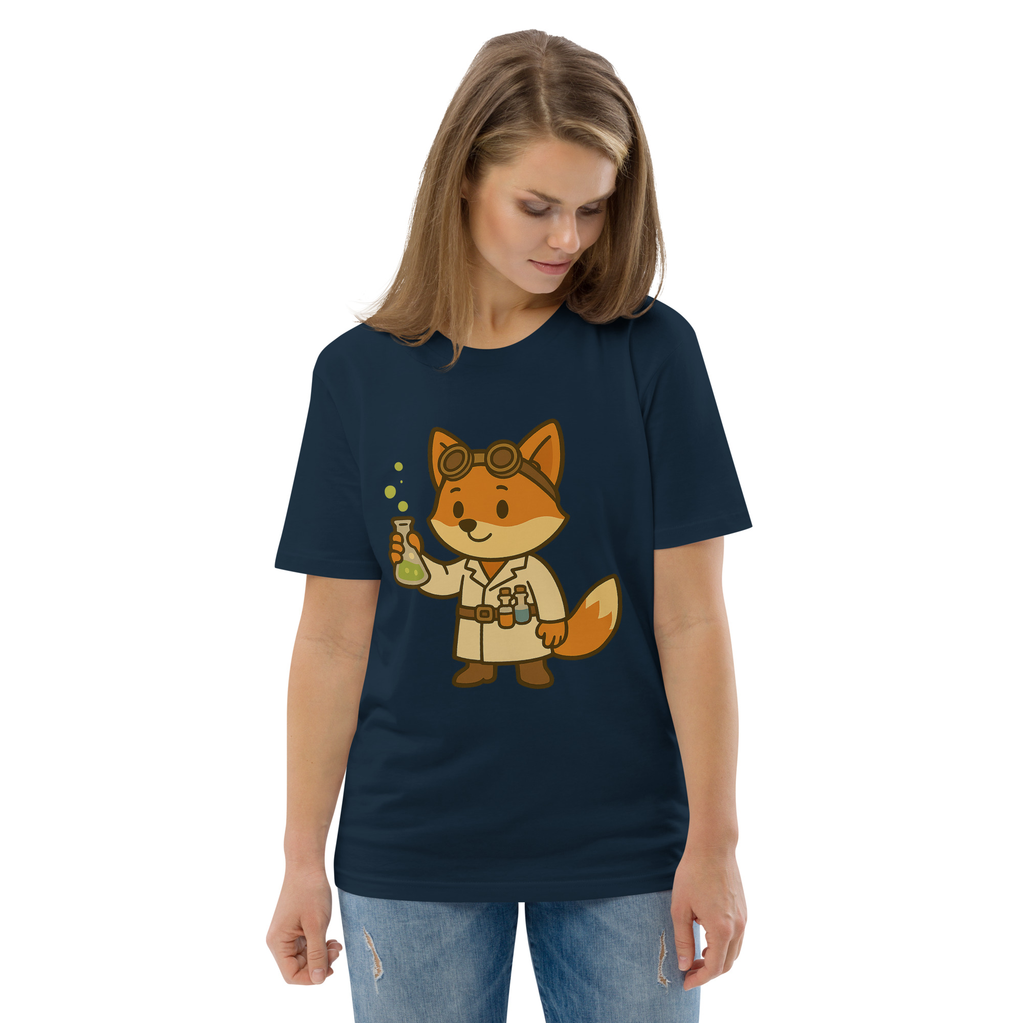 Fox Alchemist - DTF-Unisex-Bio-Baumwoll-T-Shirt – Bild 11