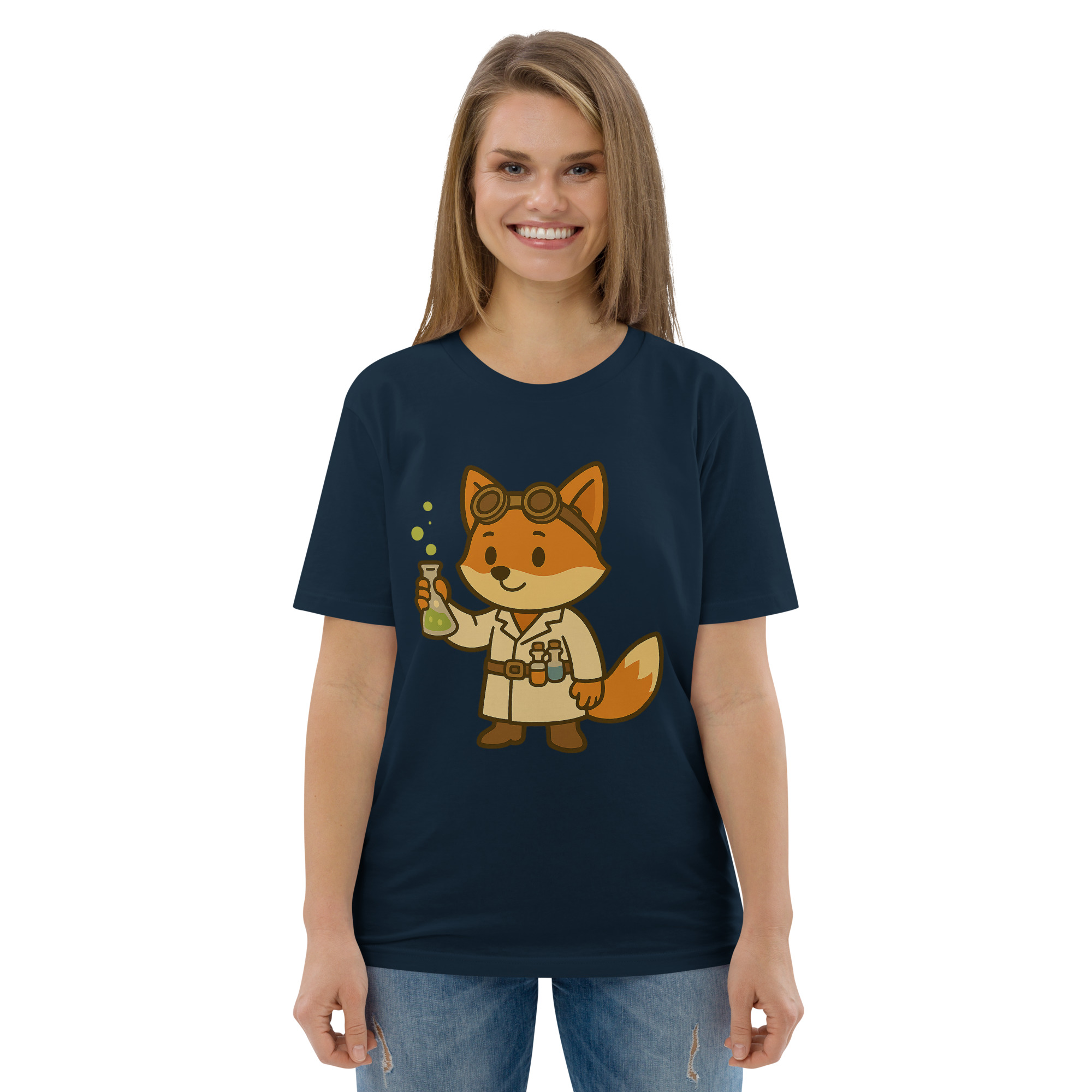 Fox Alchemist - DTF-Unisex-Bio-Baumwoll-T-Shirt – Bild 10