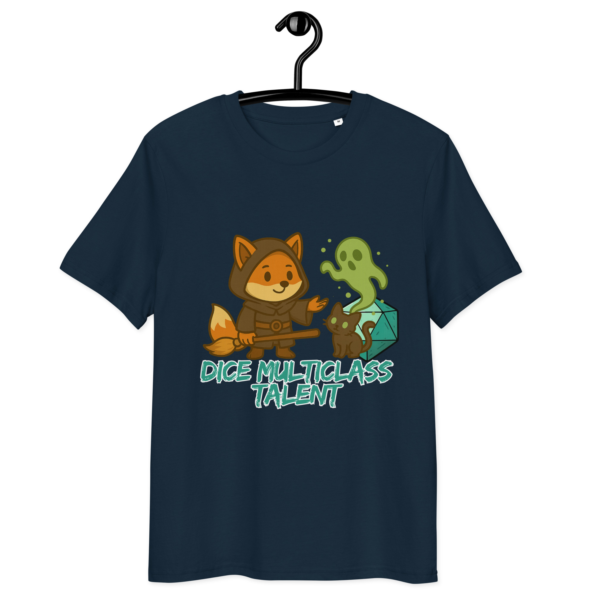 Dice Multiclass Talent - DTF-Unisex-Bio-Baumwoll-T-Shirt – Bild 4